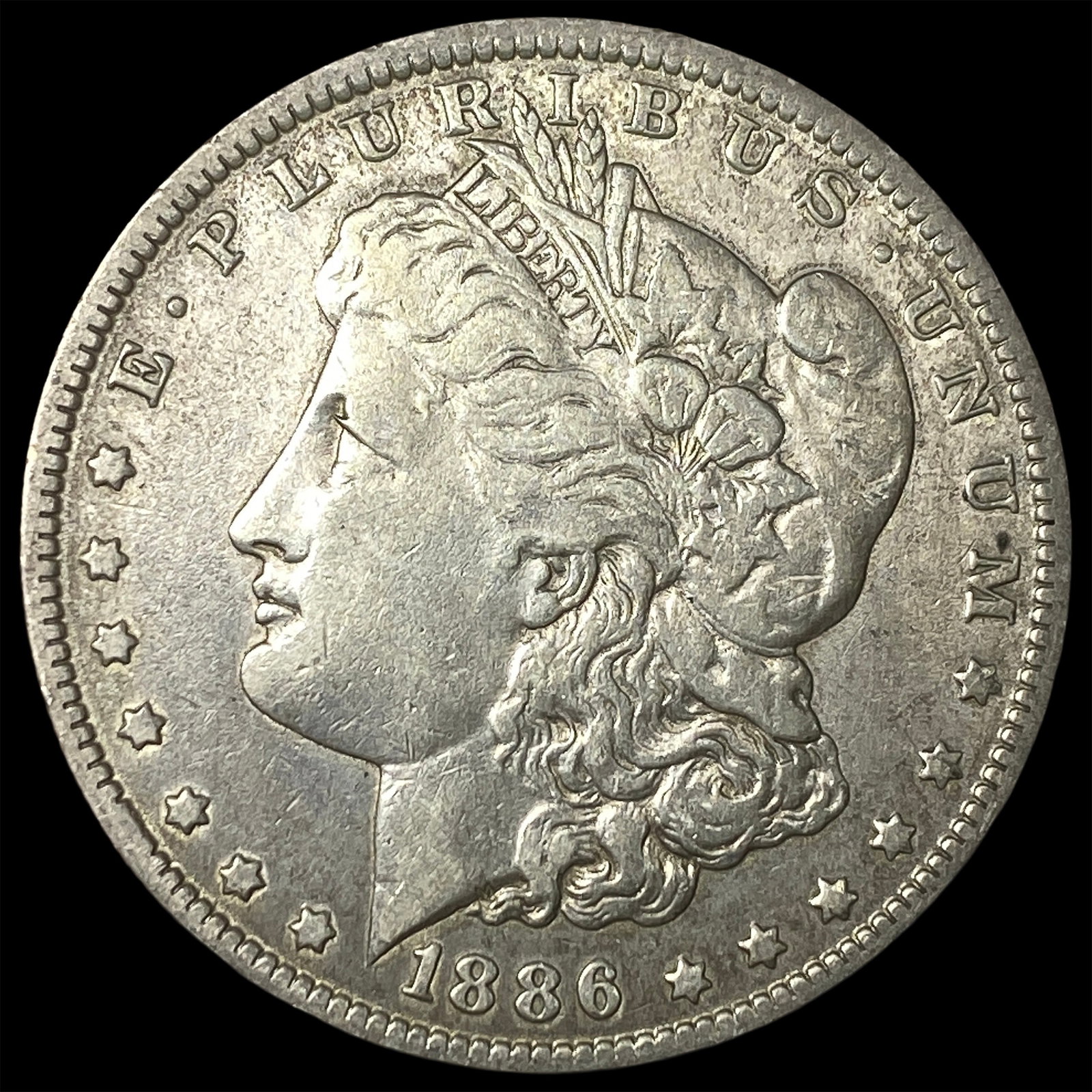 1886-O Silver Morgan Dollar NEARLY UNCIRCULATED: 1886-O Silver Morgan Dollar NEARLY UNCIRCULATED