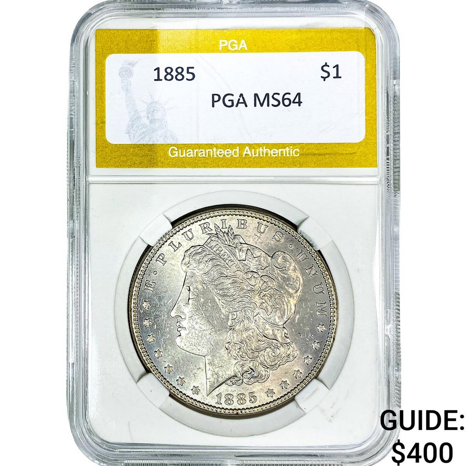 1885 Morgan Silver Dollar PGA MS64 (1 of 2)