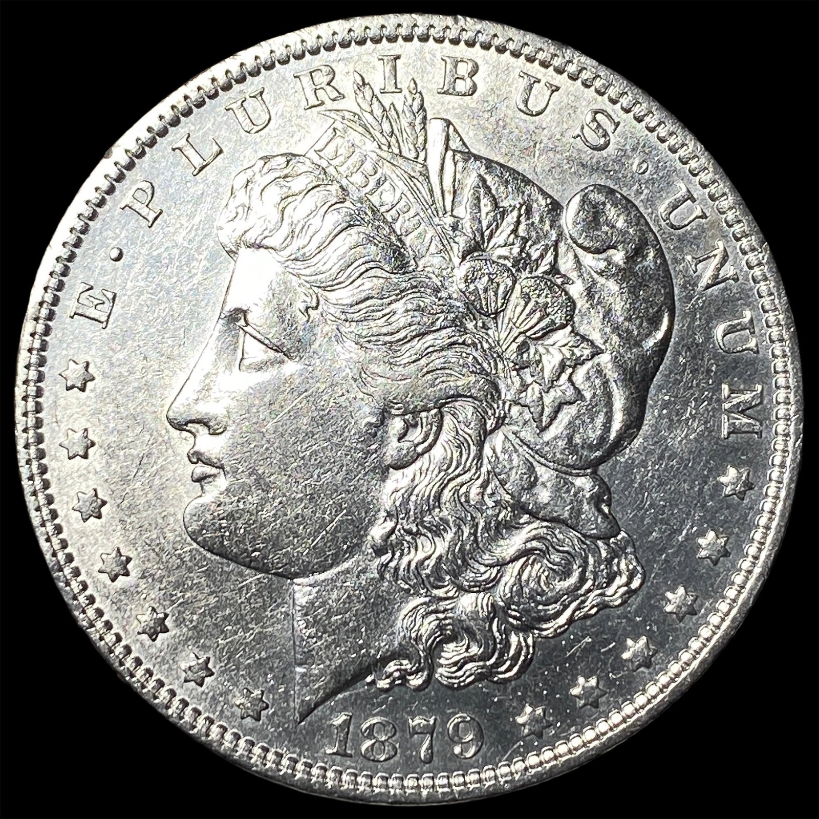 1879-O Silver Morgan Dollar CLOSELY UNCIRCULATED: 1879-O Silver Morgan Dollar CLOSELY UNCIRCULATED
