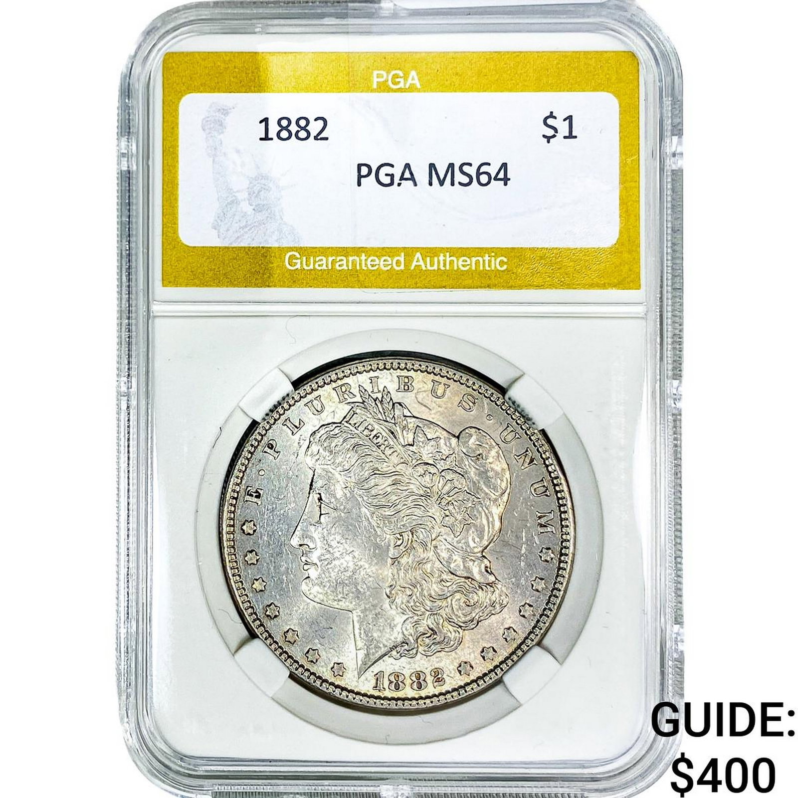 1882 Morgan Silver Dollar PGA MS64 (1 of 2)