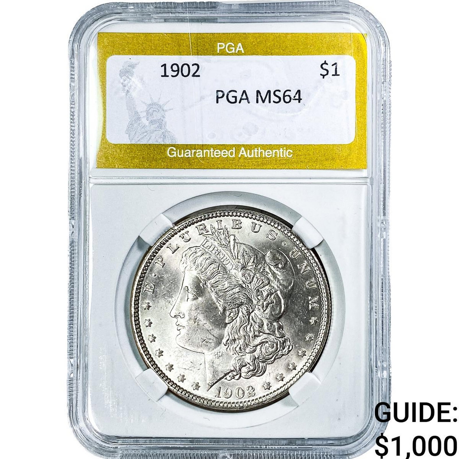 1902 Morgan Silver Dollar PGA MS64 (1 of 2)