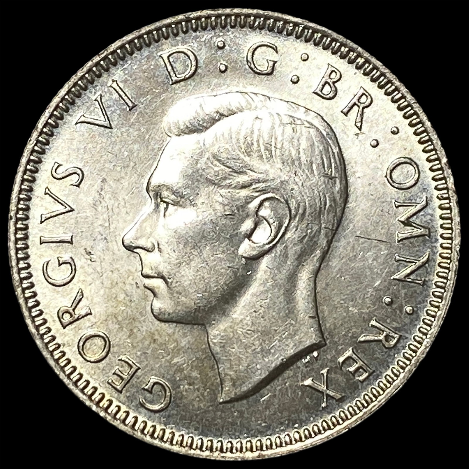 1945S Great Britain Silver 1 Shilling (1 of 2)
