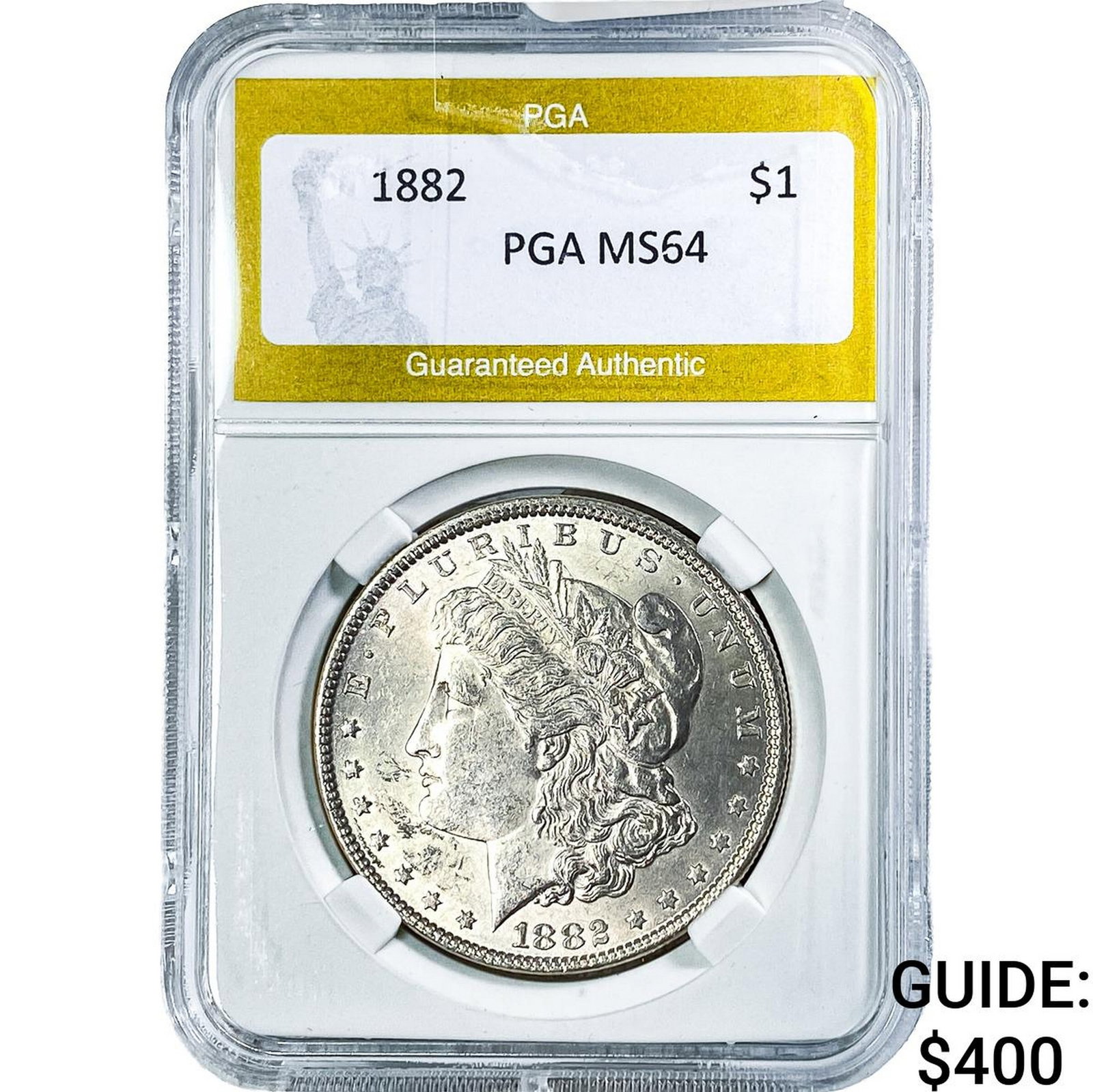 1882 Morgan Silver Dollar PGA MS64 (1 of 2)