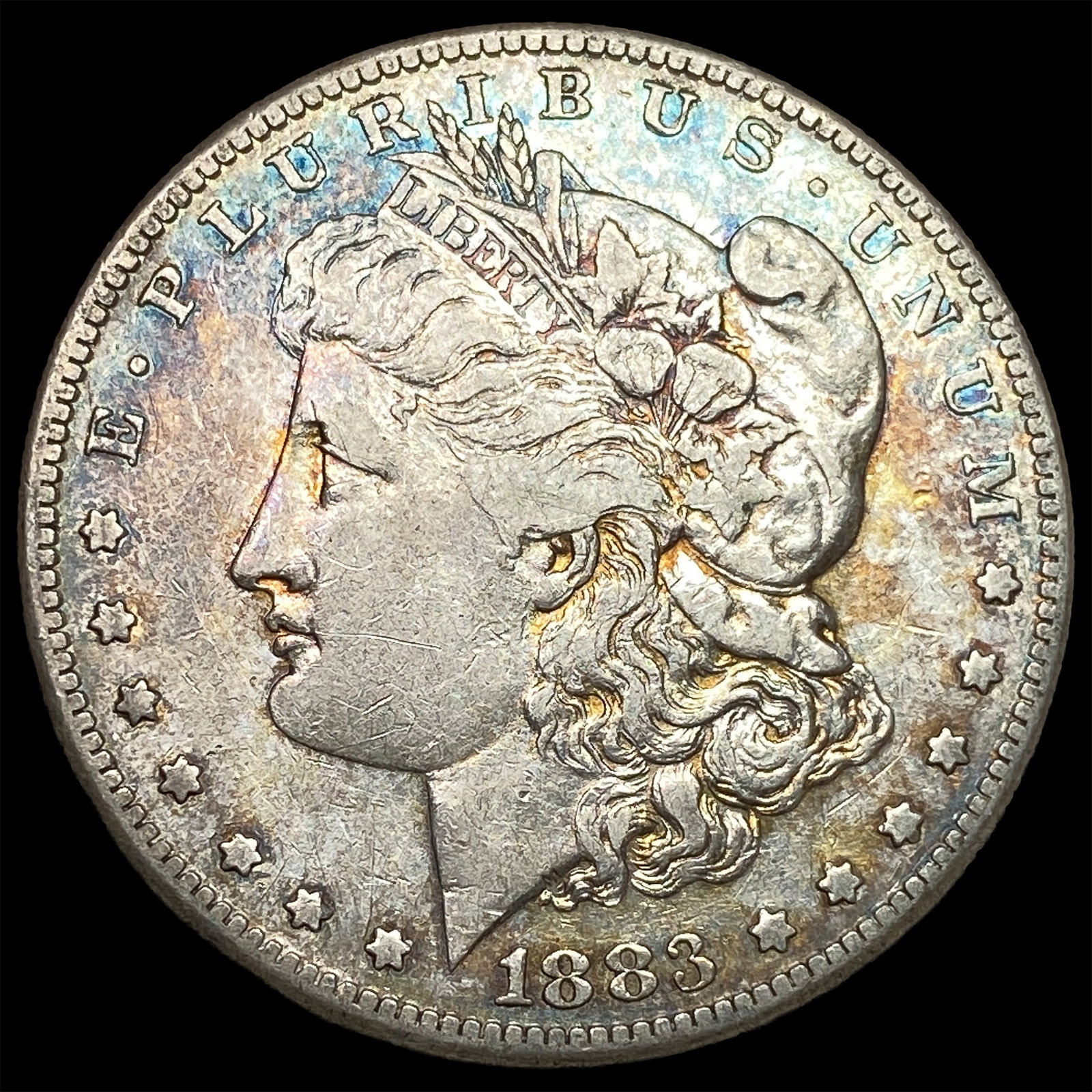 1883-S Silver Morgan Dollar NEARLY UNCIRCULATED (1 of 2)