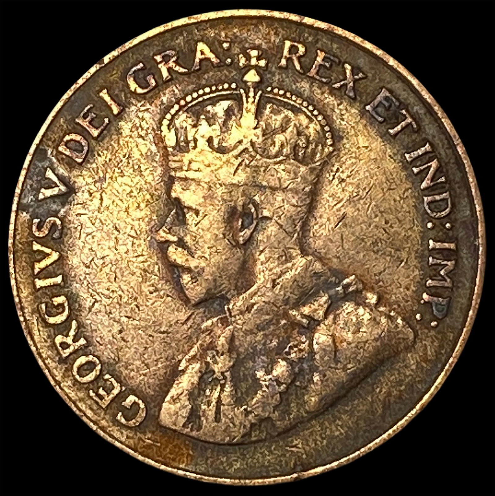 1920 Canada Bronze 1 Cent (1 of 2)