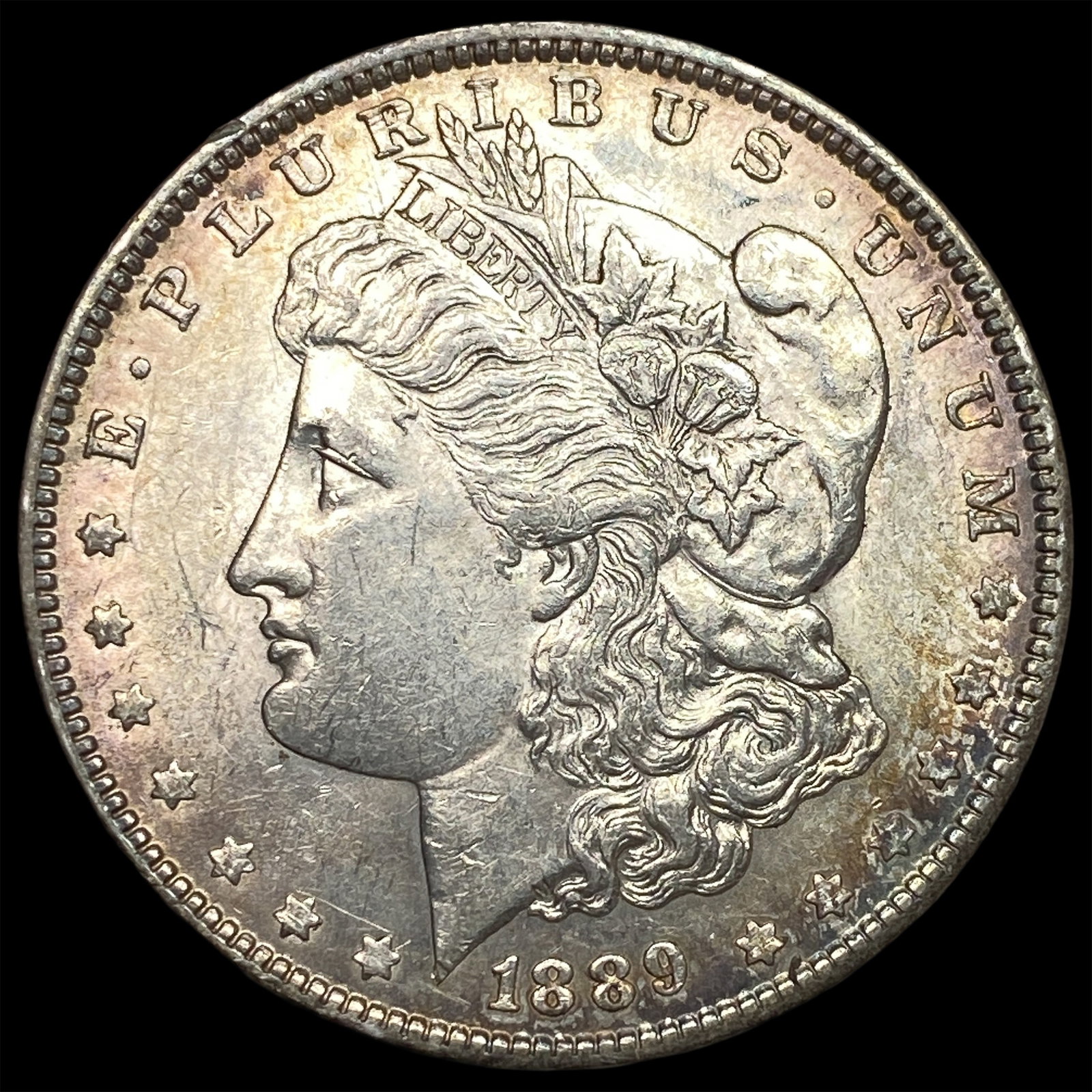 1889 Silver Morgan Dollar CHOICE AU: 1889 Silver Morgan Dollar CHOICE AU