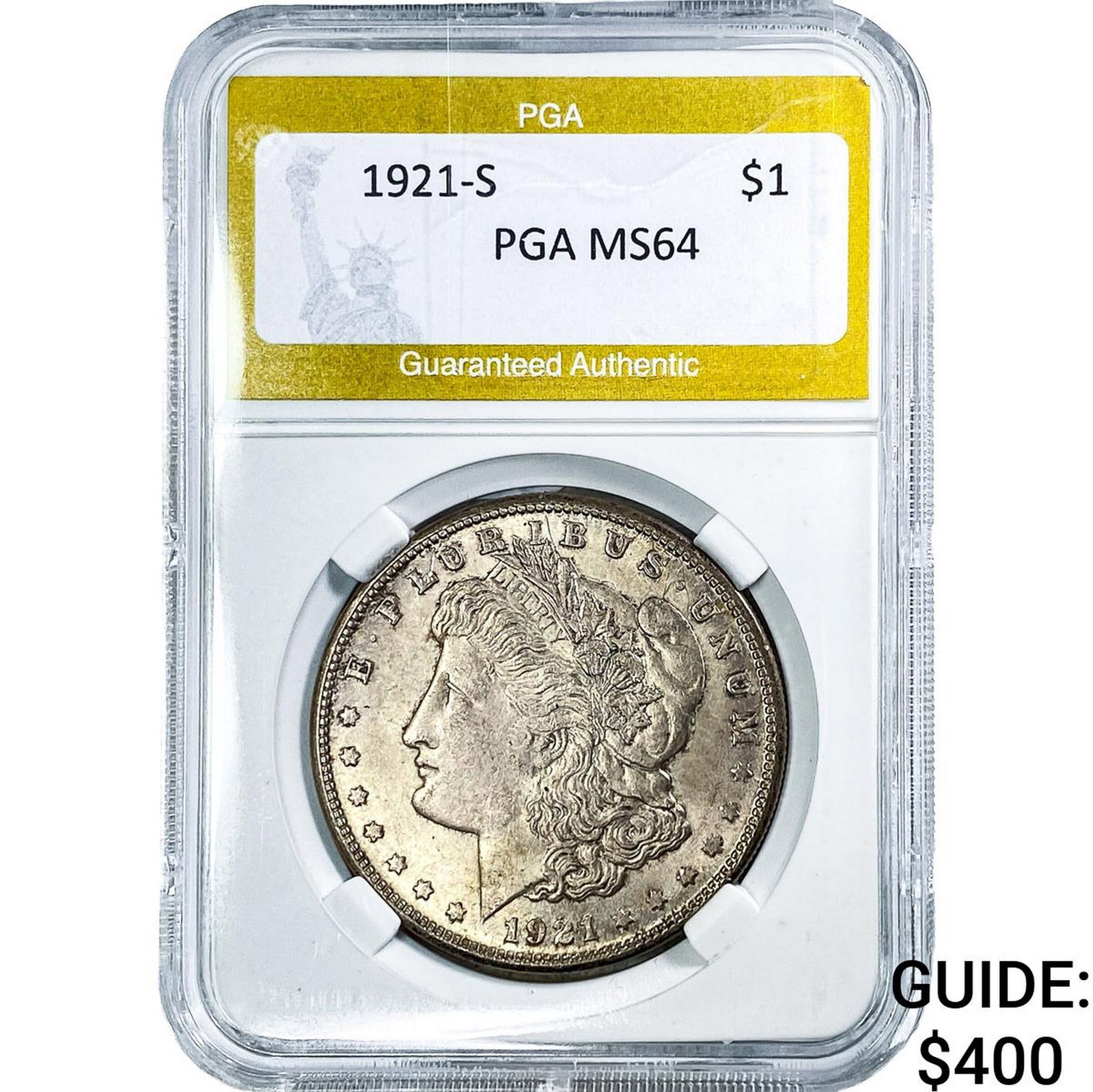 1921 Morgan Silver Dollar PGA MS64 (1 of 2)