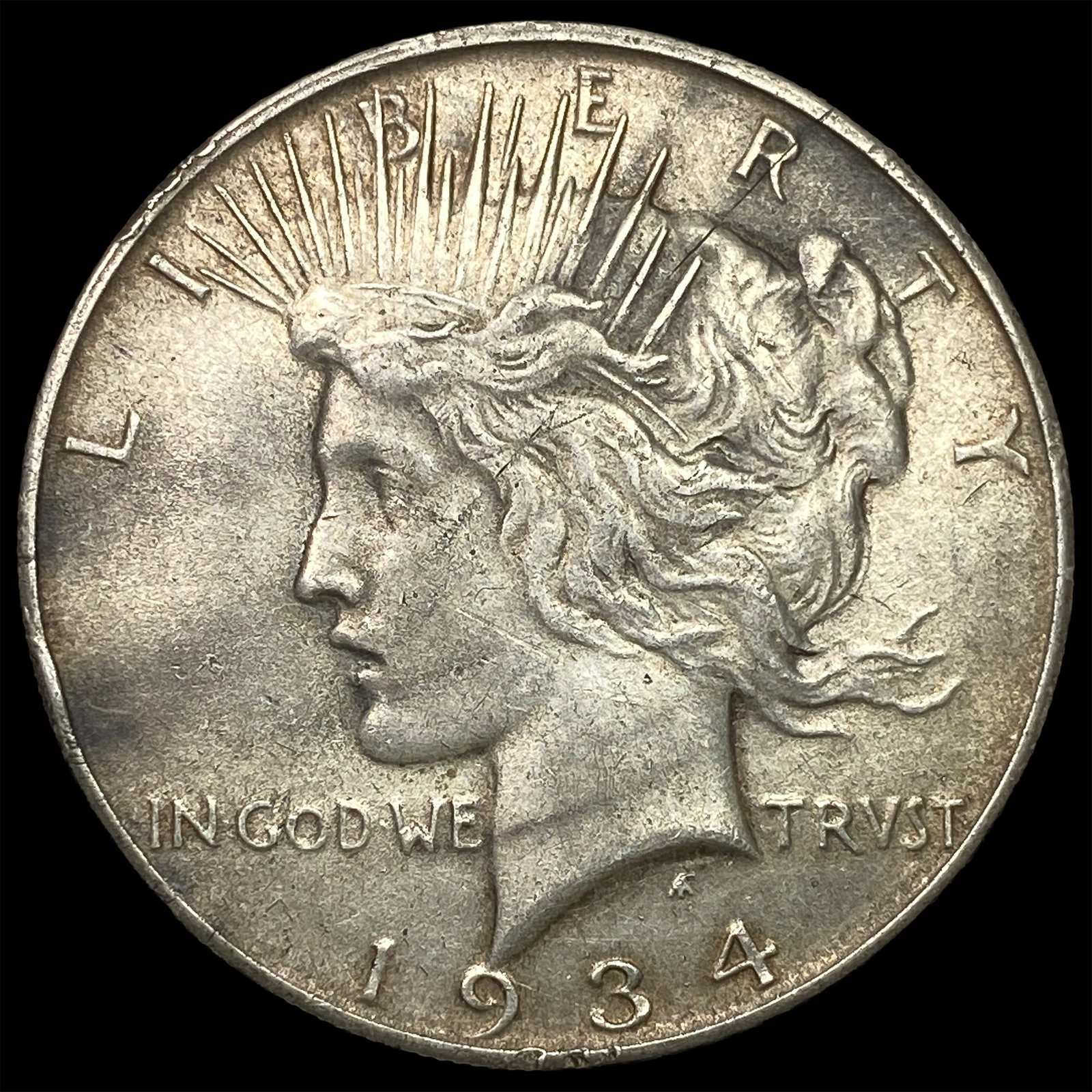 1934-D Silver Peace Dollar CLOSELY UNCIRCULATED: 1934-D Silver Peace Dollar CLOSELY UNCIRCULATED