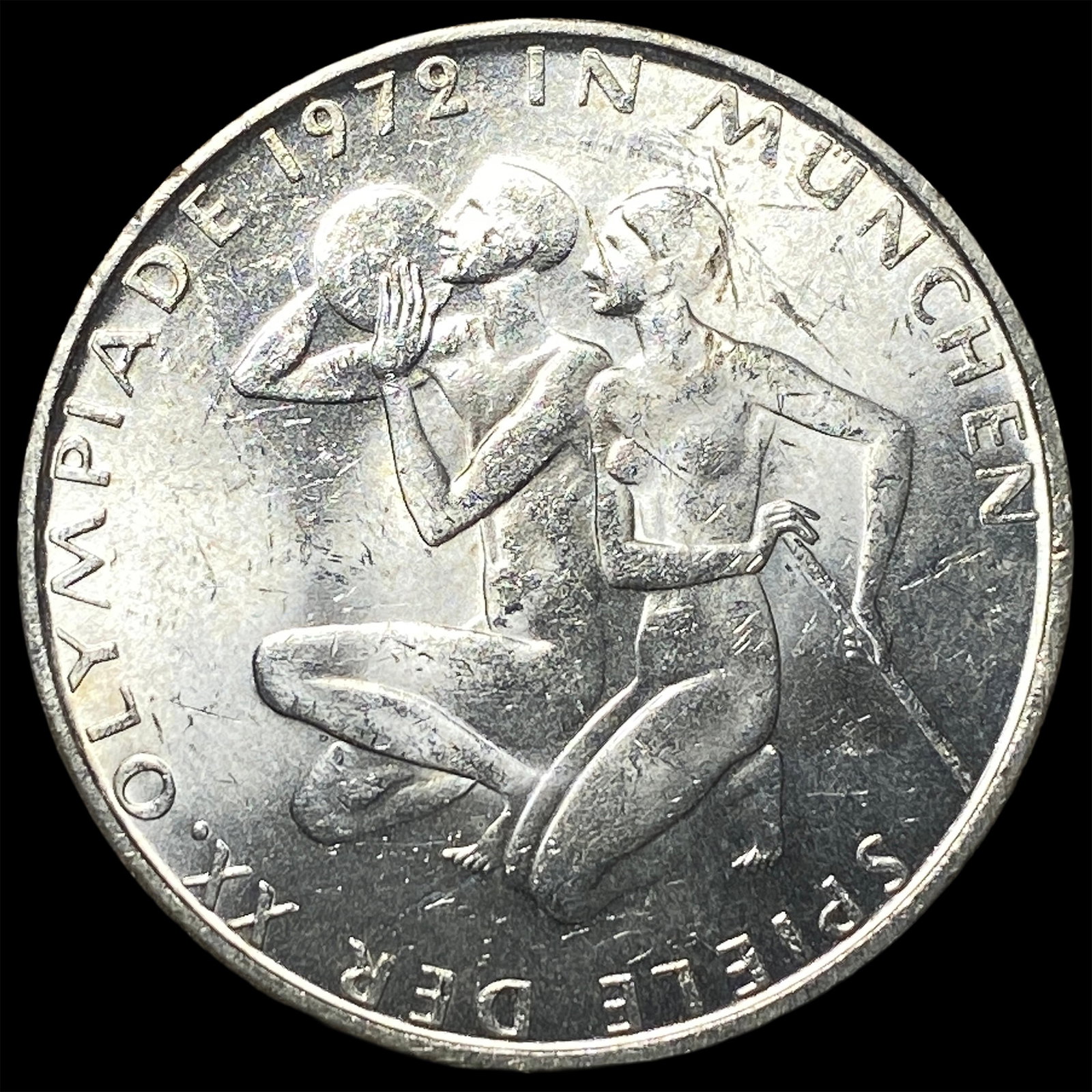 1972D West Germany Silver 10 Mark .3114oz ASW: 1972D West Germany Silver 10 Mark .3114oz ASW