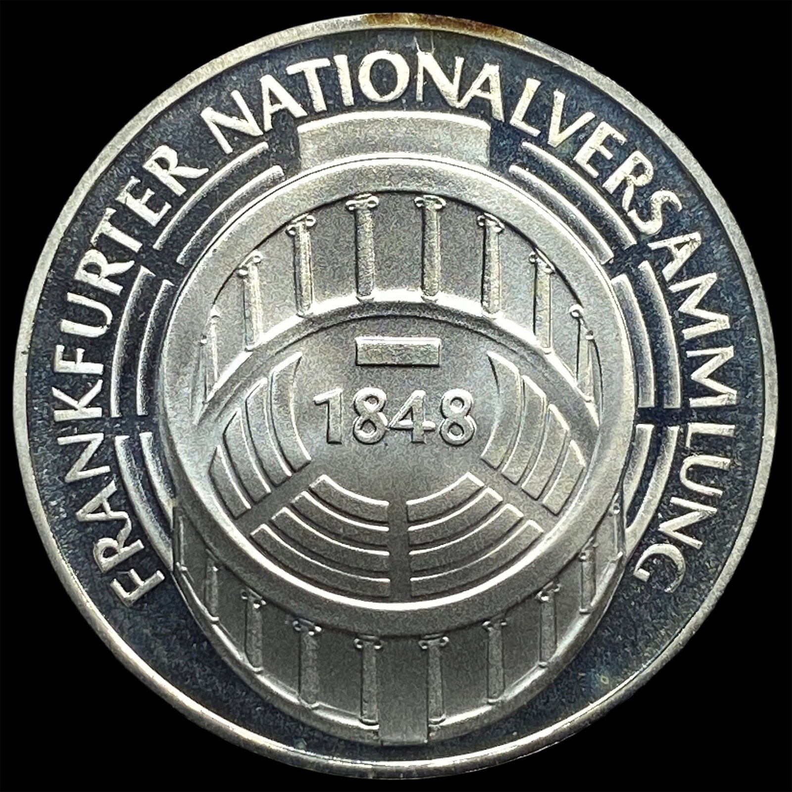 1973 Fed. Republic of Germany Silver 5 Mark Proof: 1973 Fed. Republic of Germany Silver 5 Mark Proof