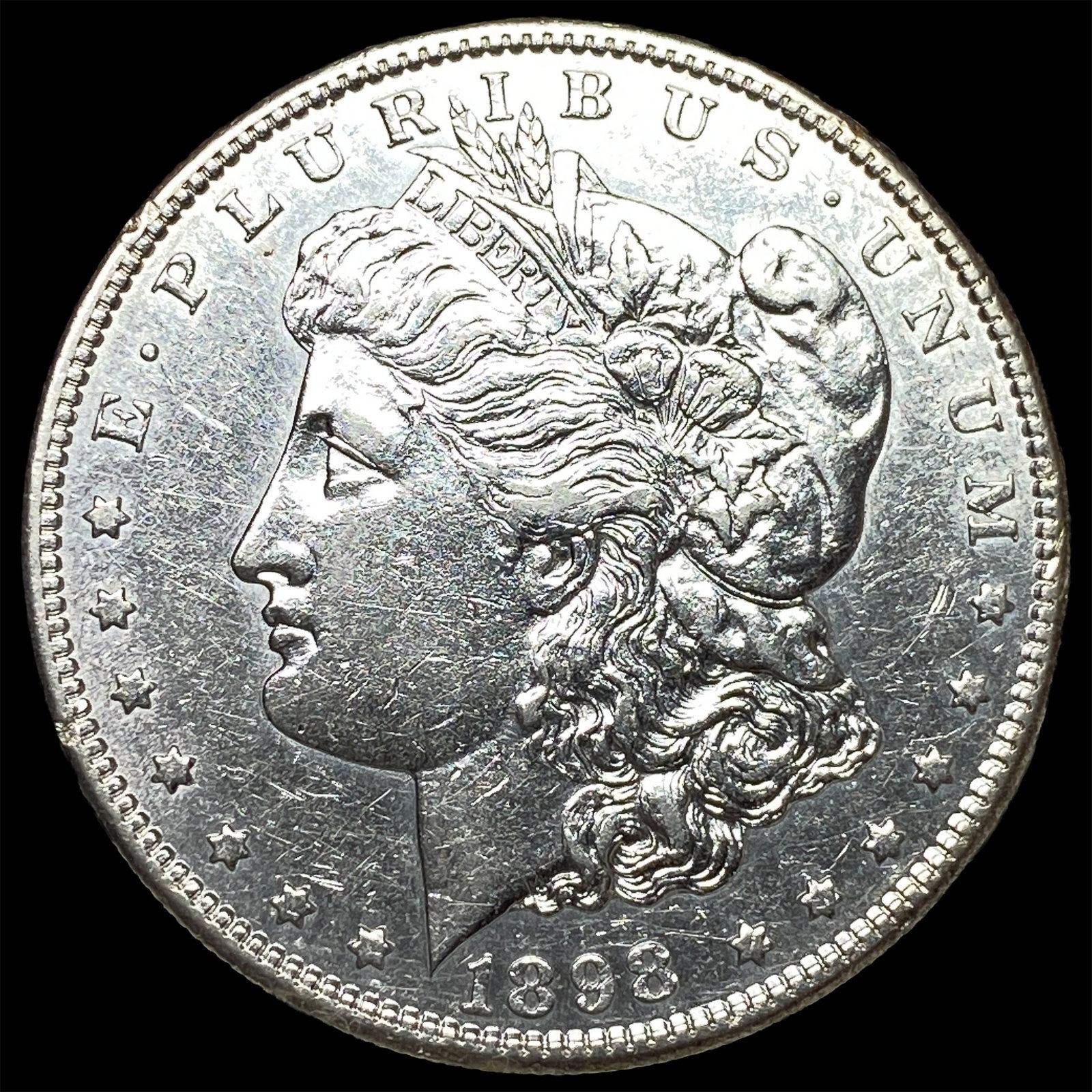 1898-S Morgan Silver Dollar CLOSELY UNCIRCULATED (1 of 2)
