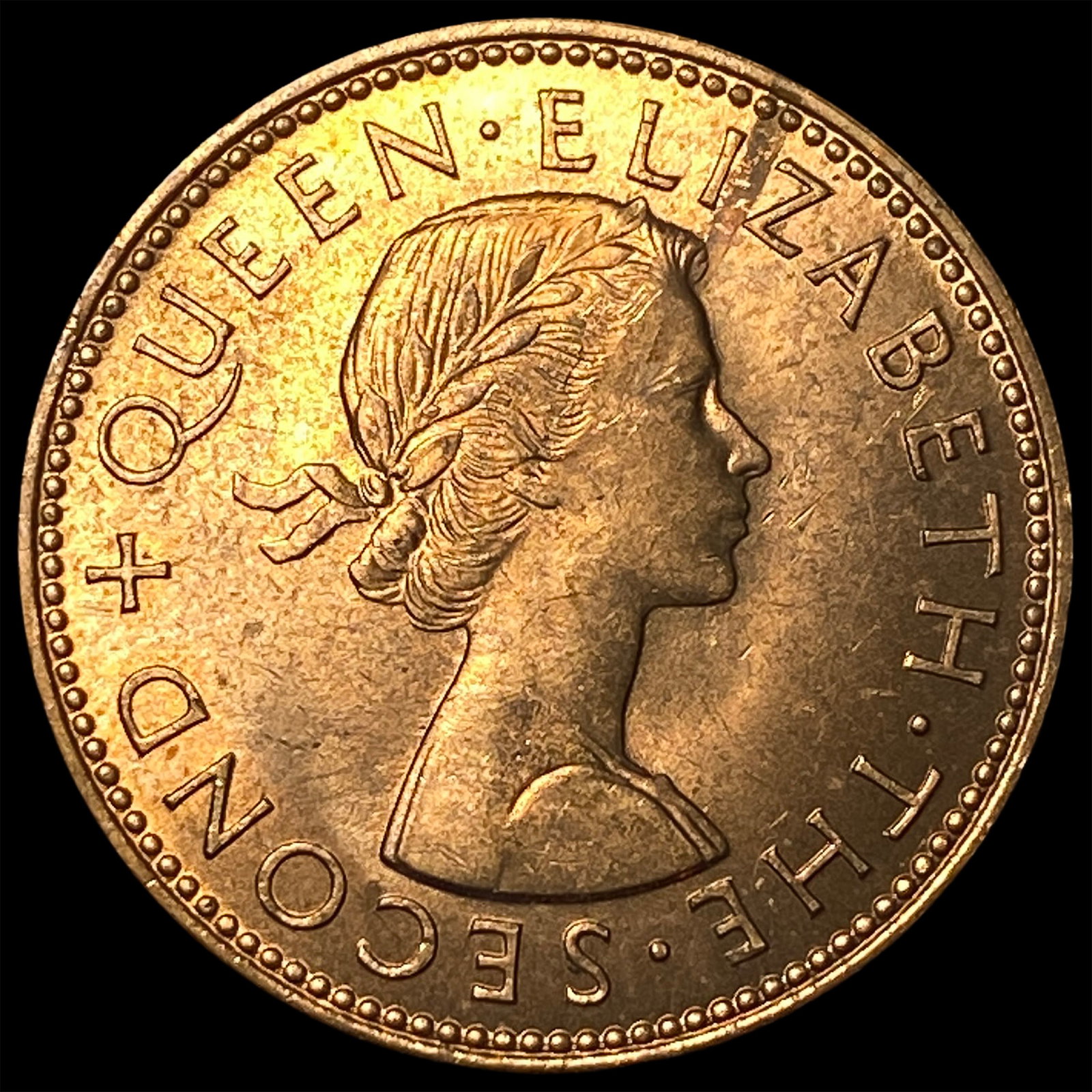 1963 New Zealand Bronze Half Penny (1 of 2)