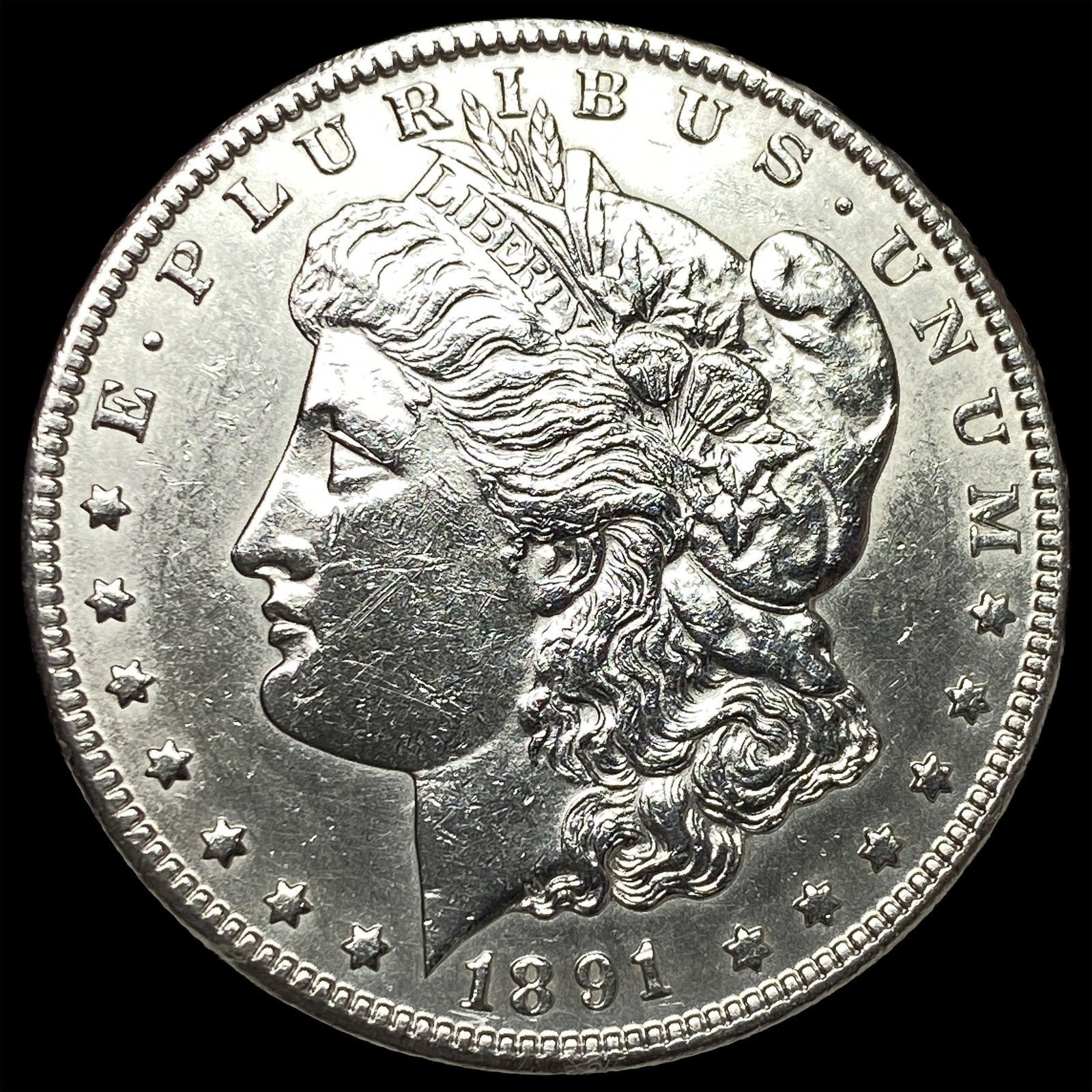 1891-CC Silver Morgan Dollar UNCIRCULATED (1 of 2)