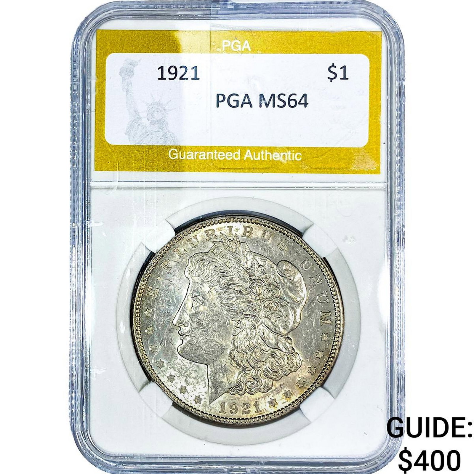 1921 Morgan Silver Dollar PGA MS64 (1 of 2)
