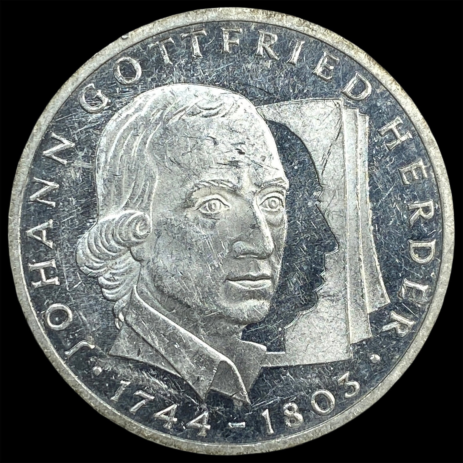 1994G Germany Silver 10 Mark .3114oz ASW: 1994G Germany Silver 10 Mark .3114oz ASW