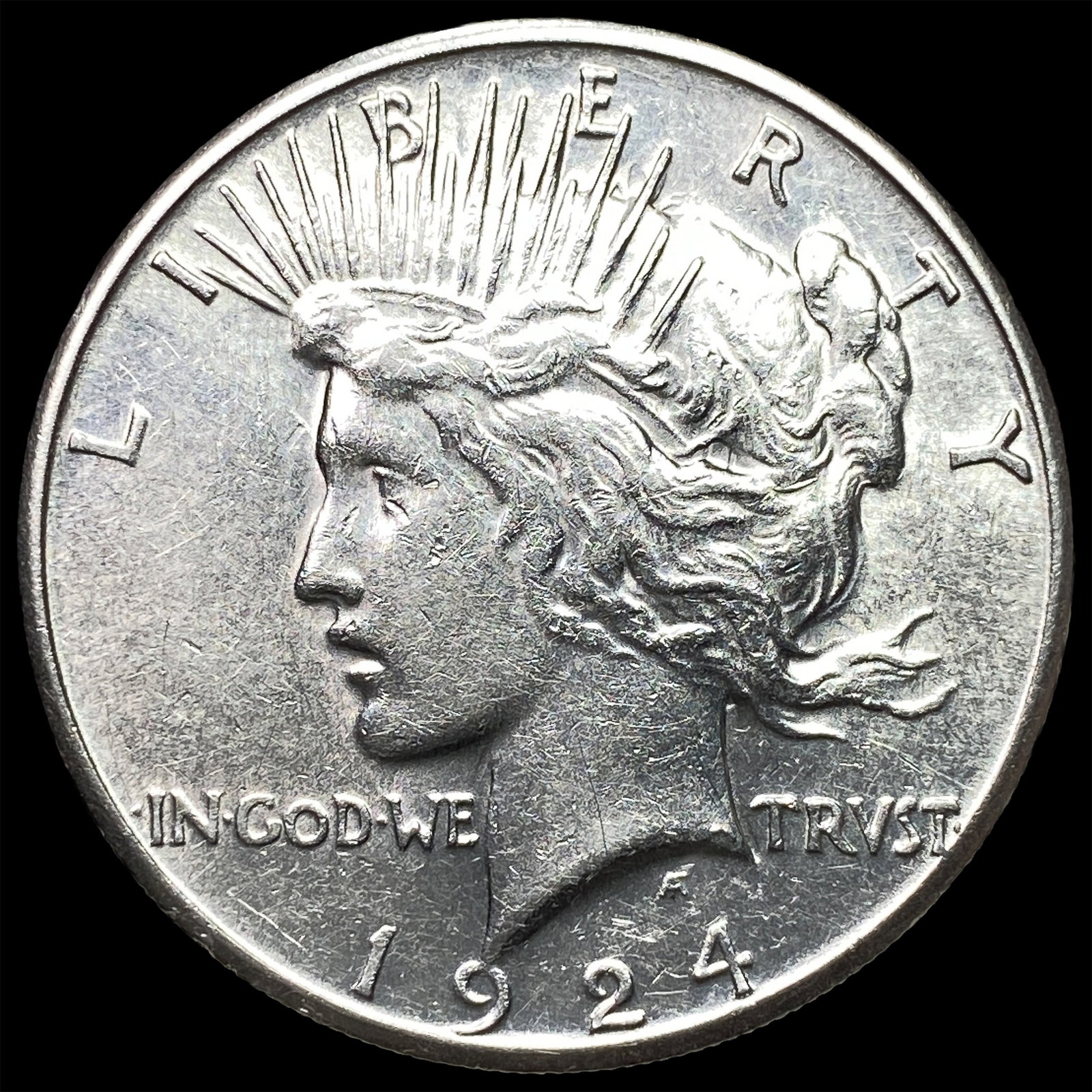 1924-S Silver Peace Dollar UNCIRCULATED (1 of 2)