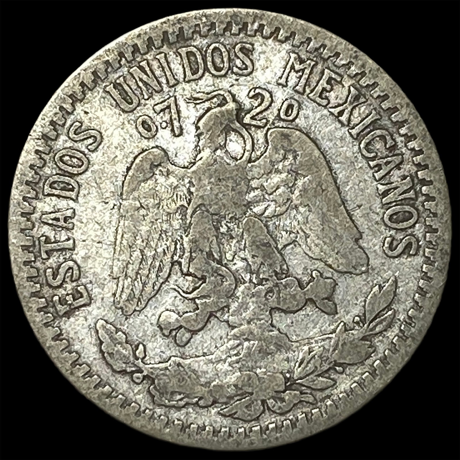 1920 Mexico Silver 20 Centavos (1 of 2)