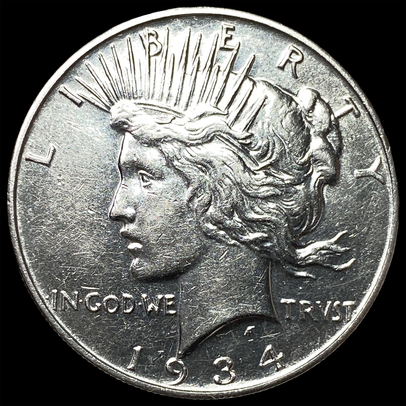 1934-D Silver Peace Dollar UNCIRCULATED (1 of 2)