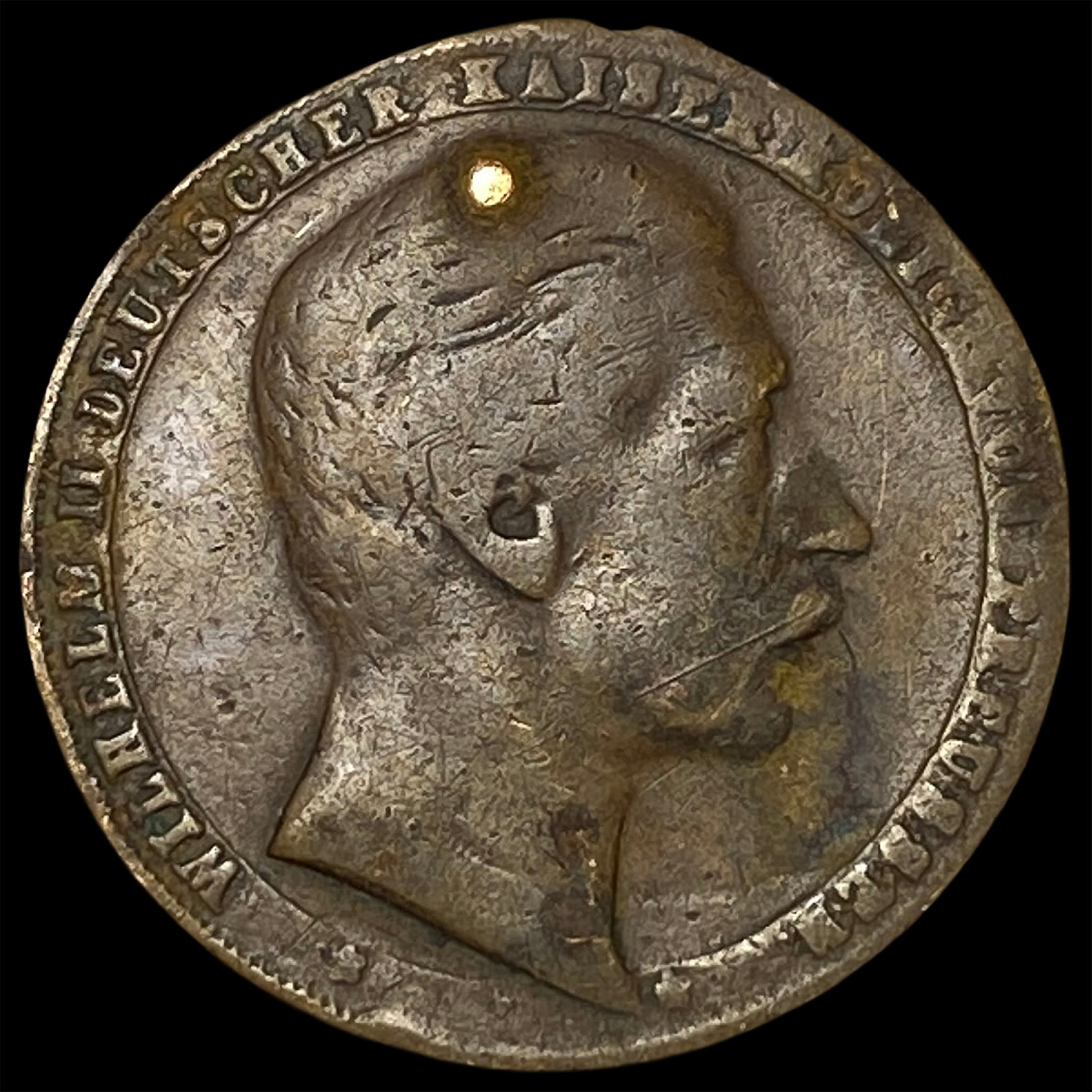 1888 Germany Copper Transfer Token: 1888 Germany Copper Transfer Token