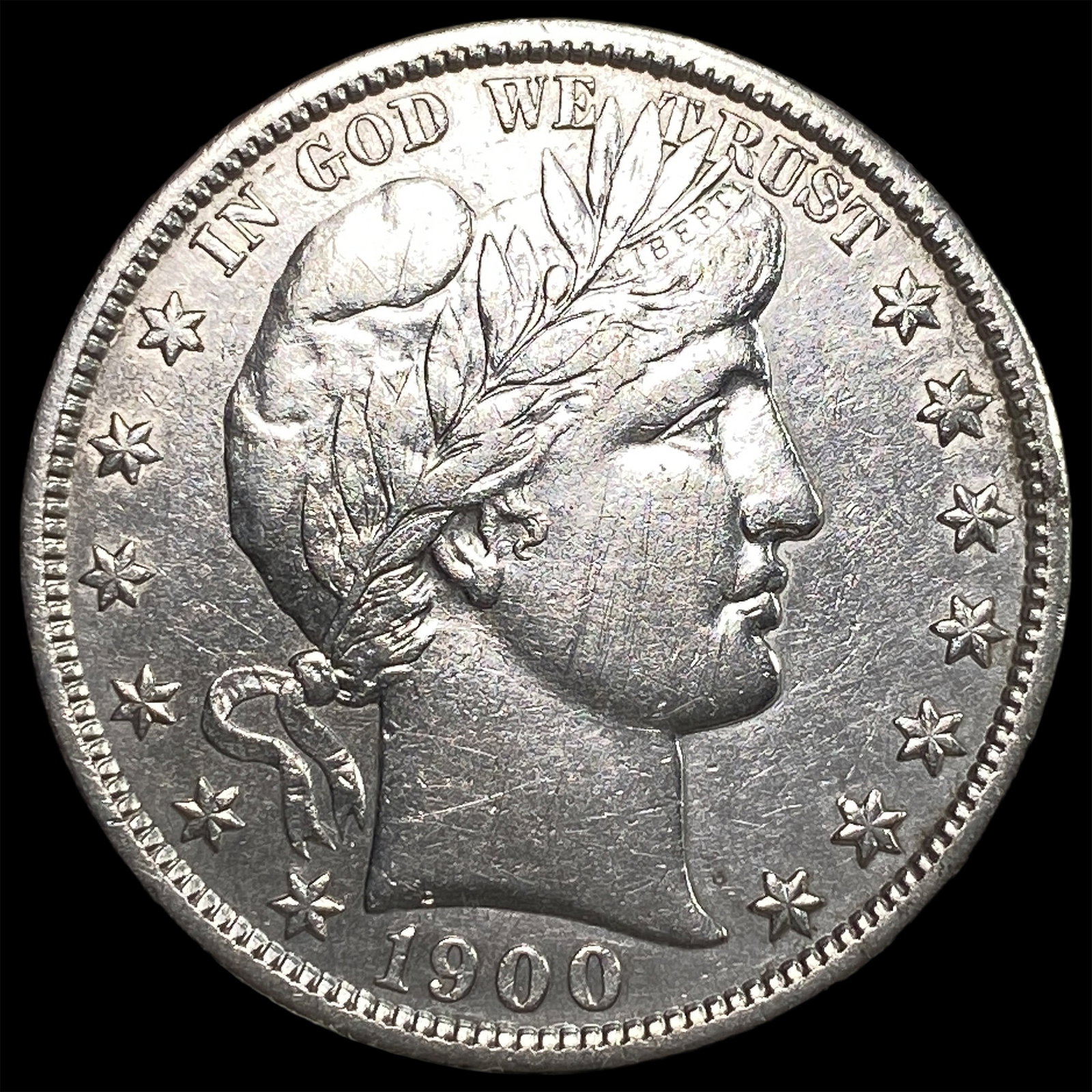 1900 Silver Barber Half Dollar HIGH GRADE (1 of 2)