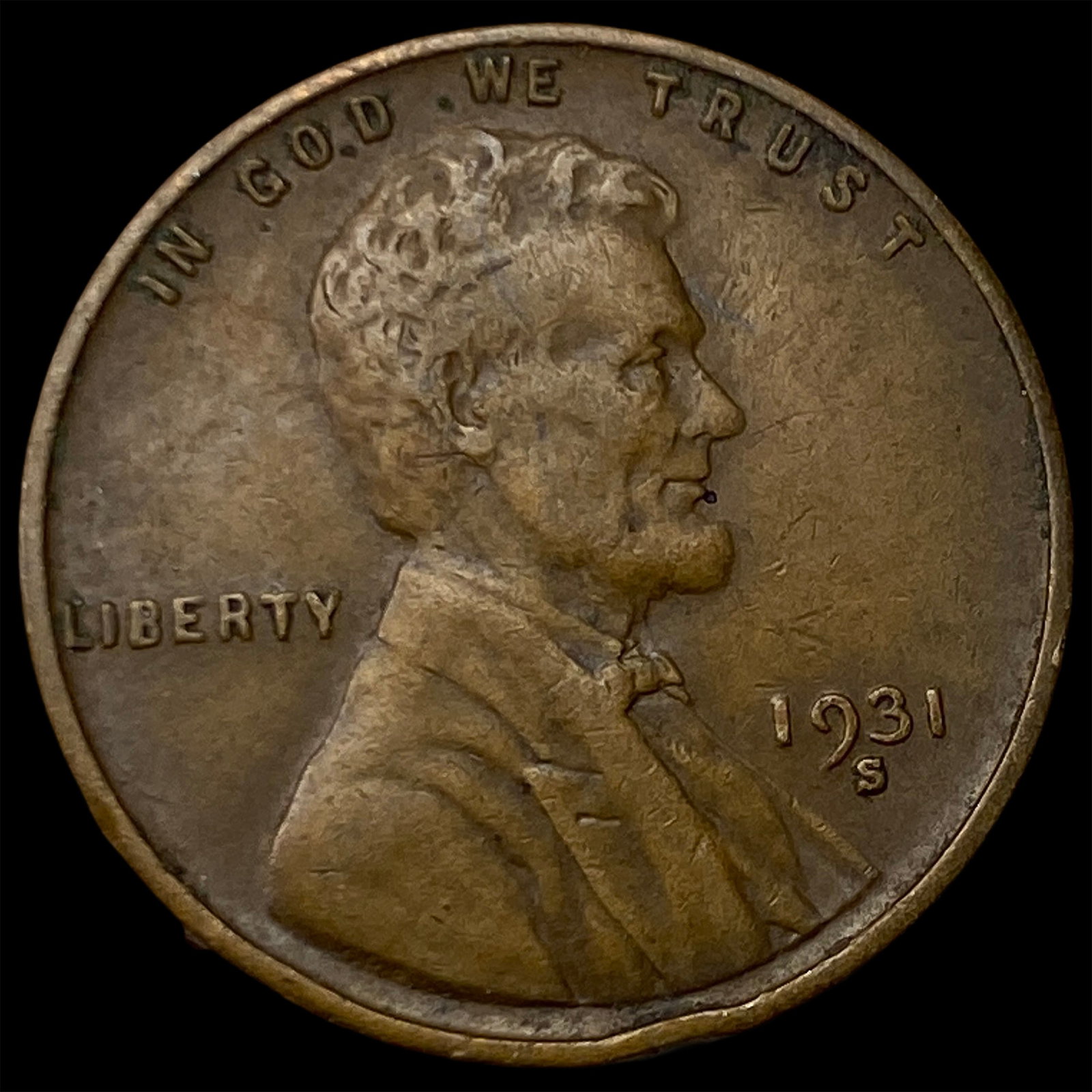 1931-S Lincoln Wheat Cent CLOSELY UNCIRCULATED (1 of 2)