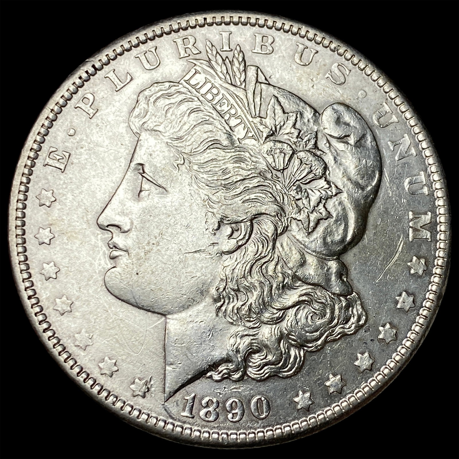 1890 Morgan Silver Dollar CLOSELY UNCIRCULATED (1 of 2)