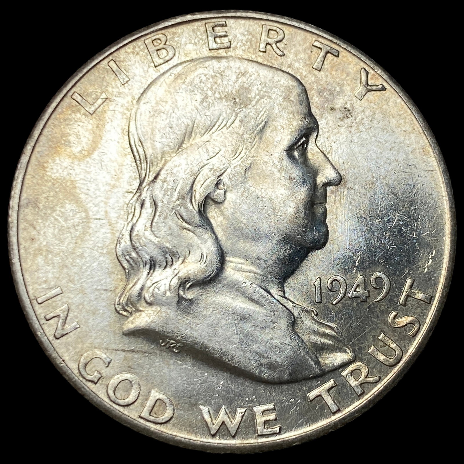 1949-S Silver Franklin Half Dollar UNCIRCULATED (1 of 2)