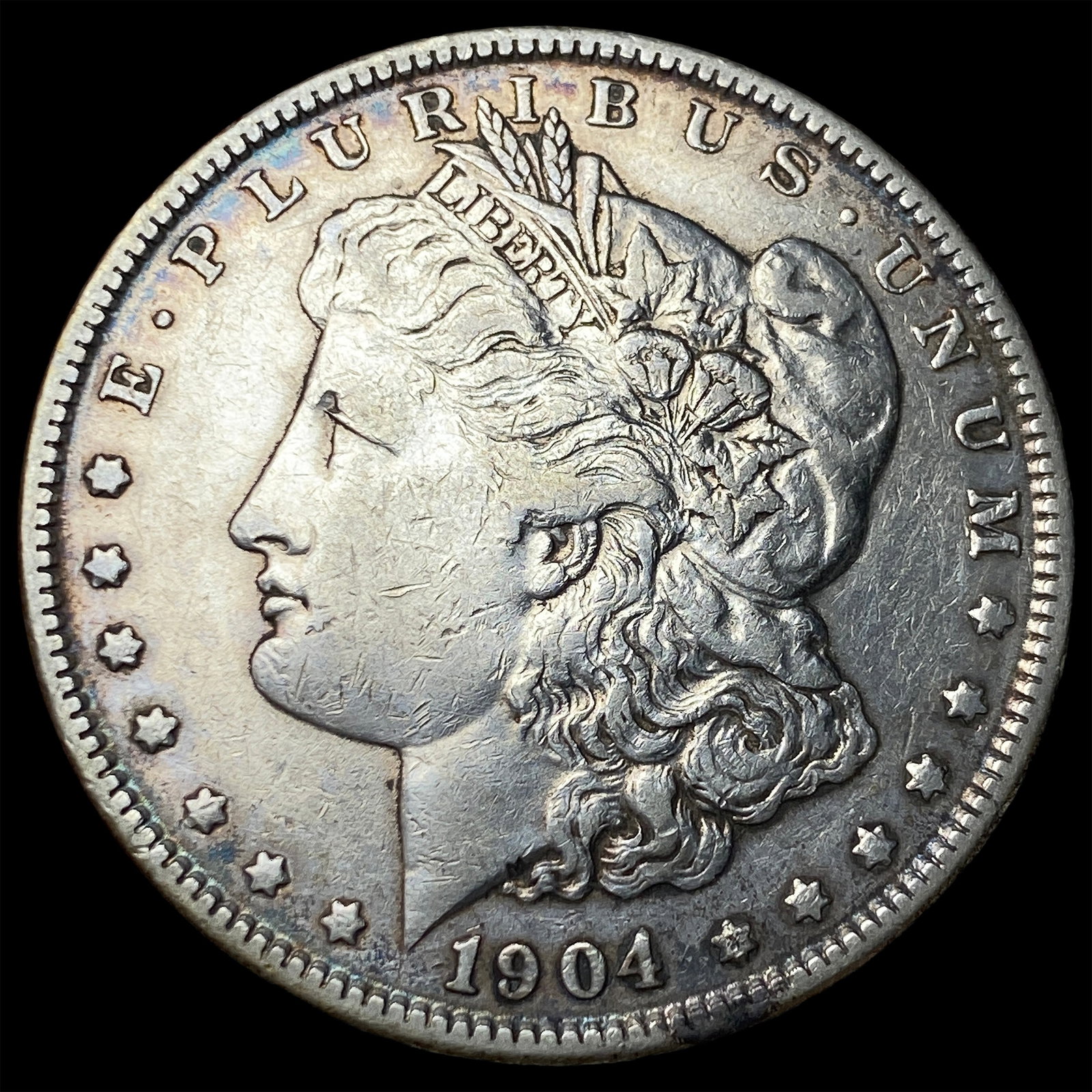 1904 Morgan Silver Dollar NEARLY UNCIRCULATED: 1904 Morgan Silver Dollar NEARLY UNCIRCULATED