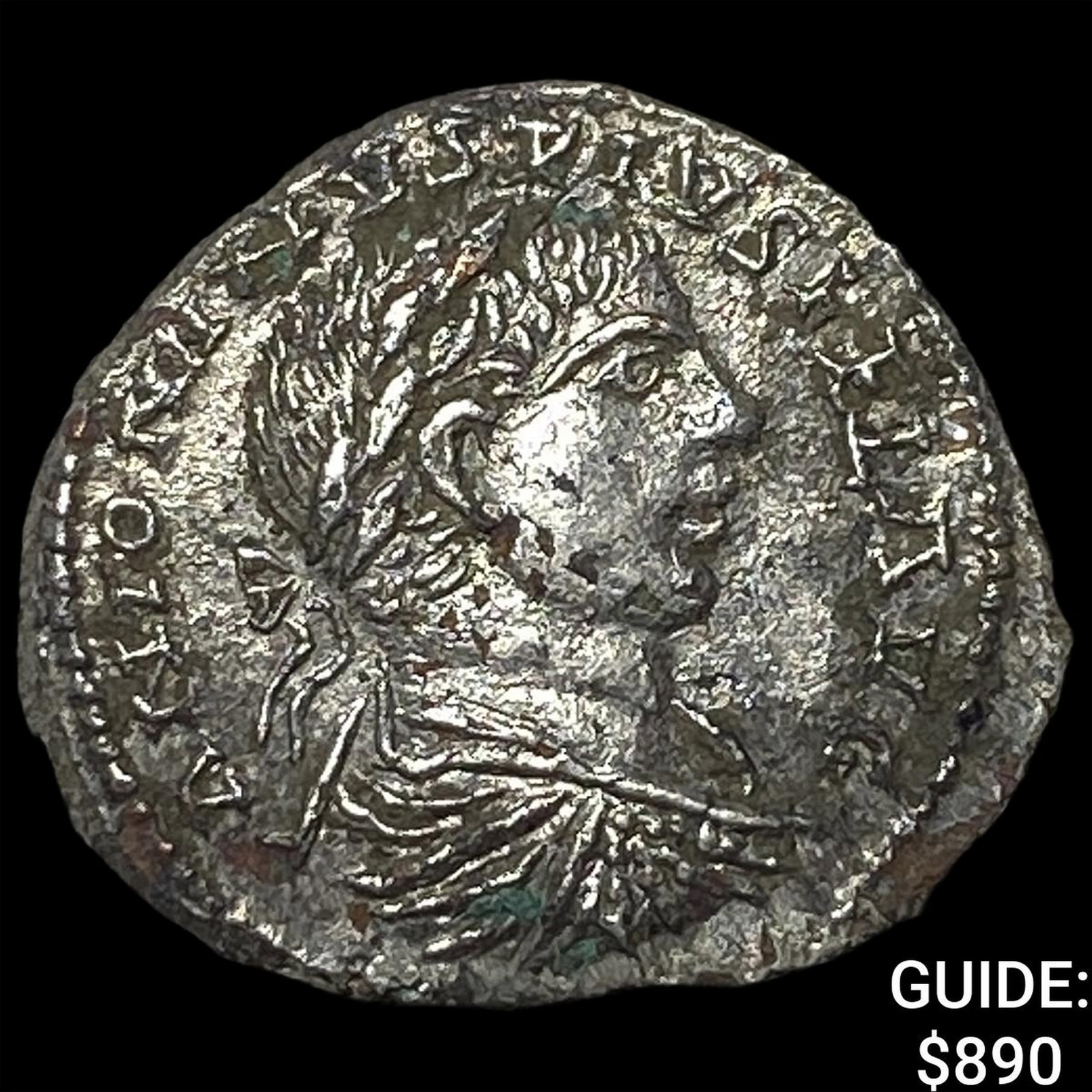 Celtic Silver Imm. Of Denarius of Elagabalus (1 of 2)