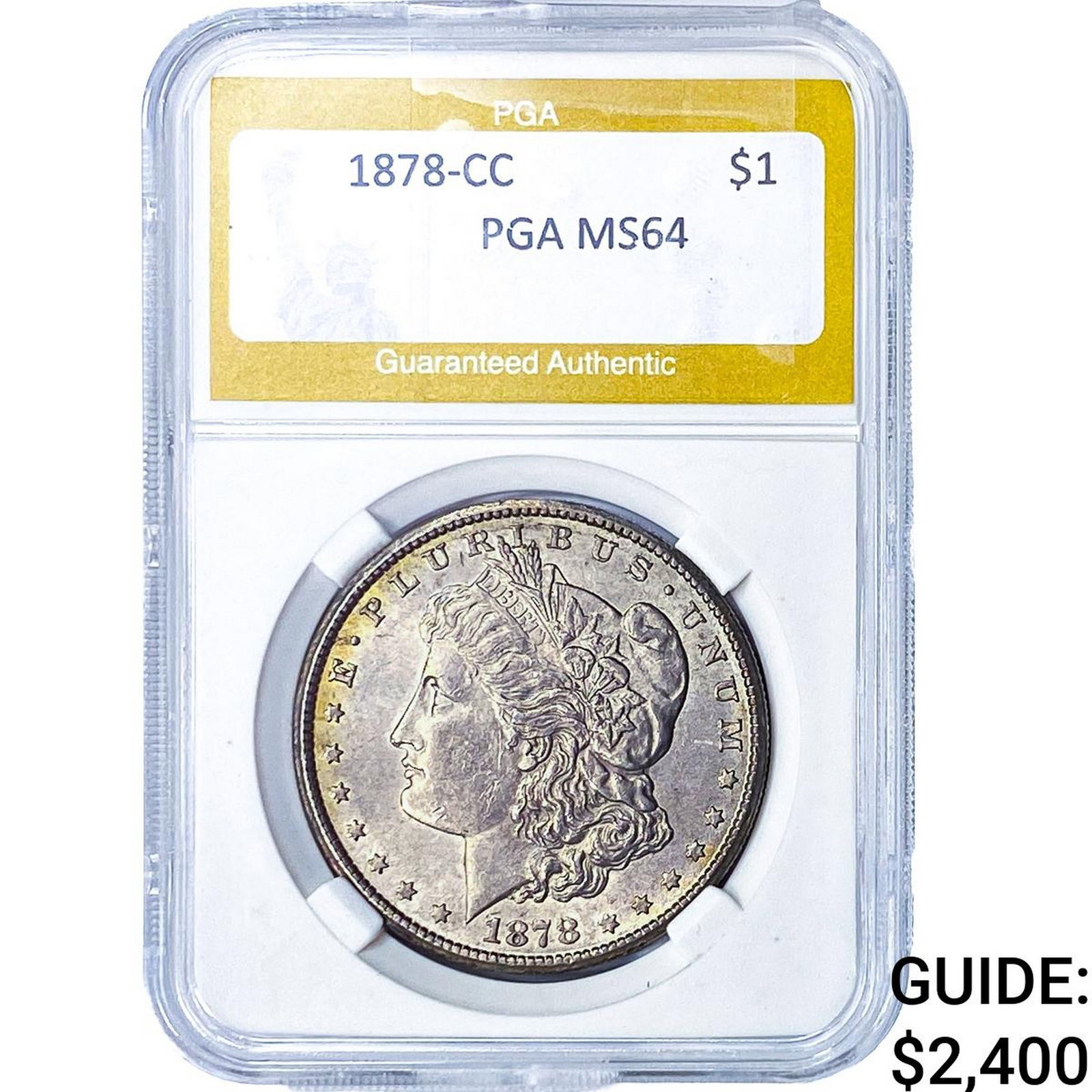 1878-CC Morgan Silver Dollar PGA MS64 (1 of 2)
