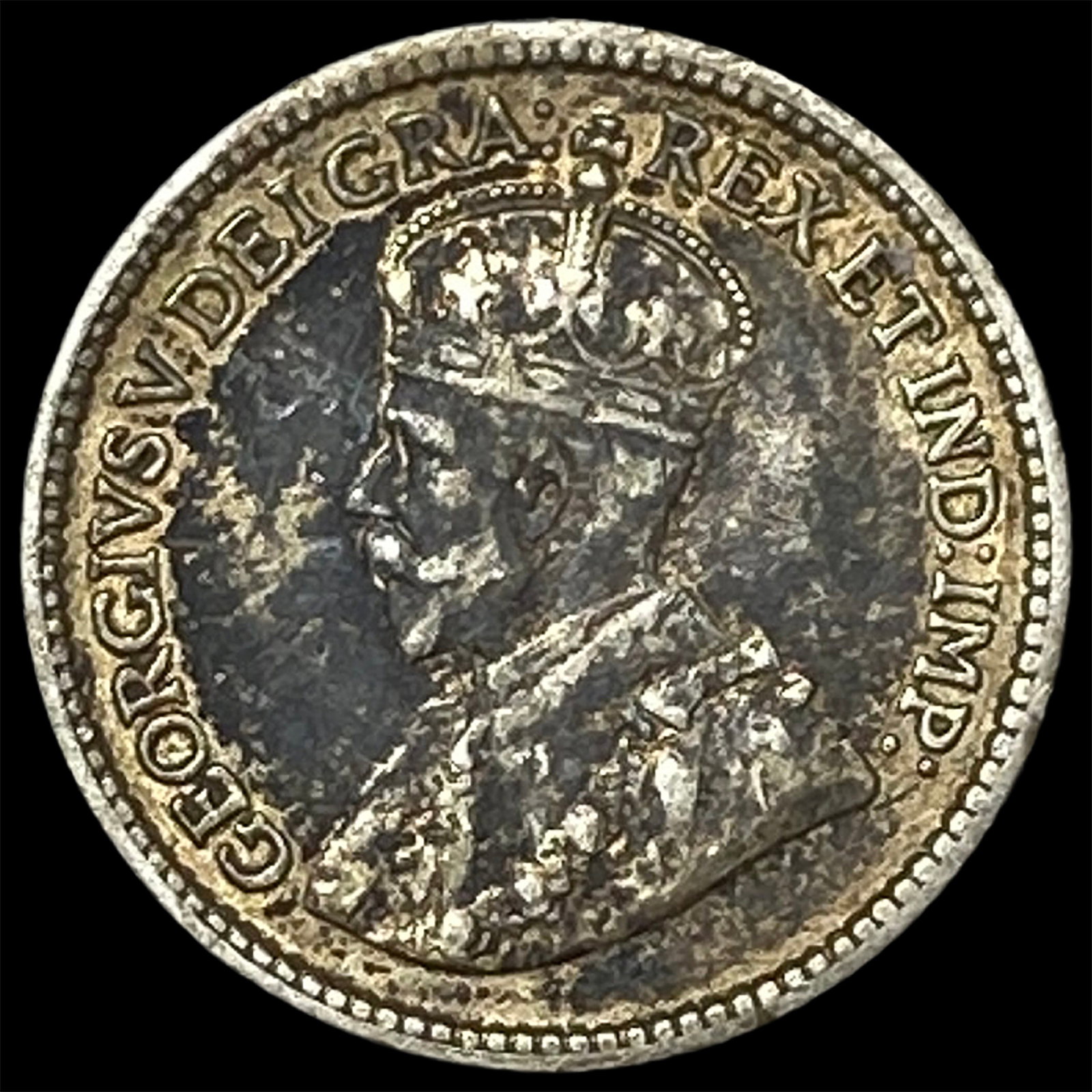 1912 Canada Silver 5 Cents (1 of 2)