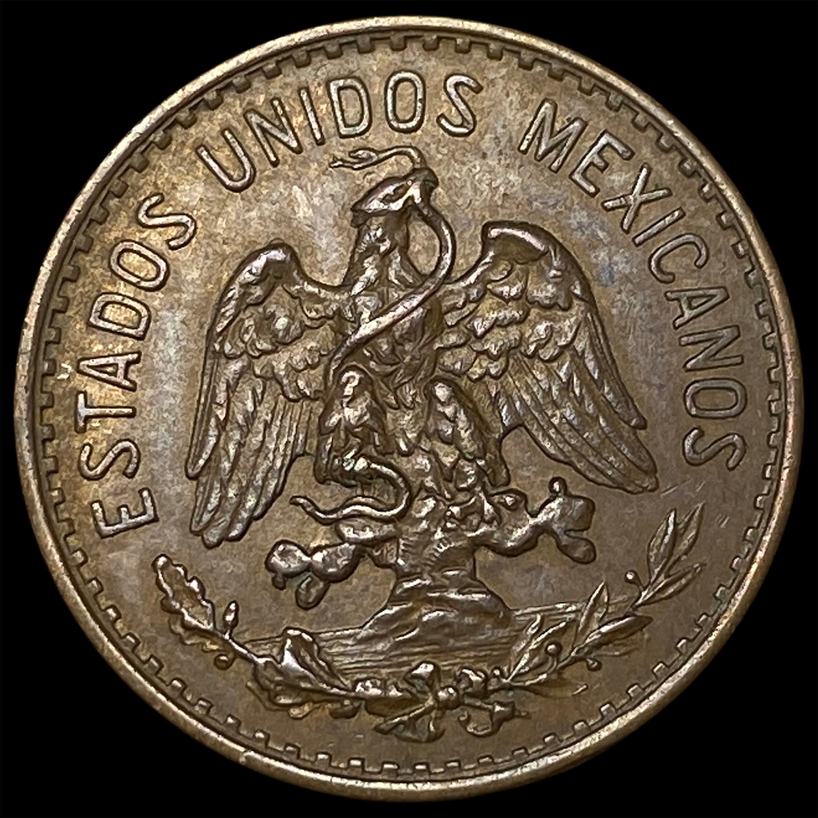 1939 Mexico Bronze 2 Centavos (1 of 2)