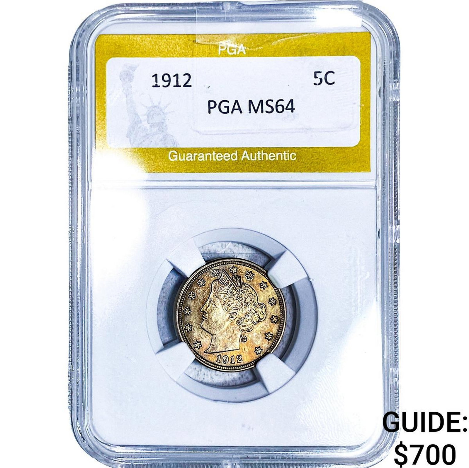 1912 Liberty Victory Nickel PGA MS64 (1 of 2)