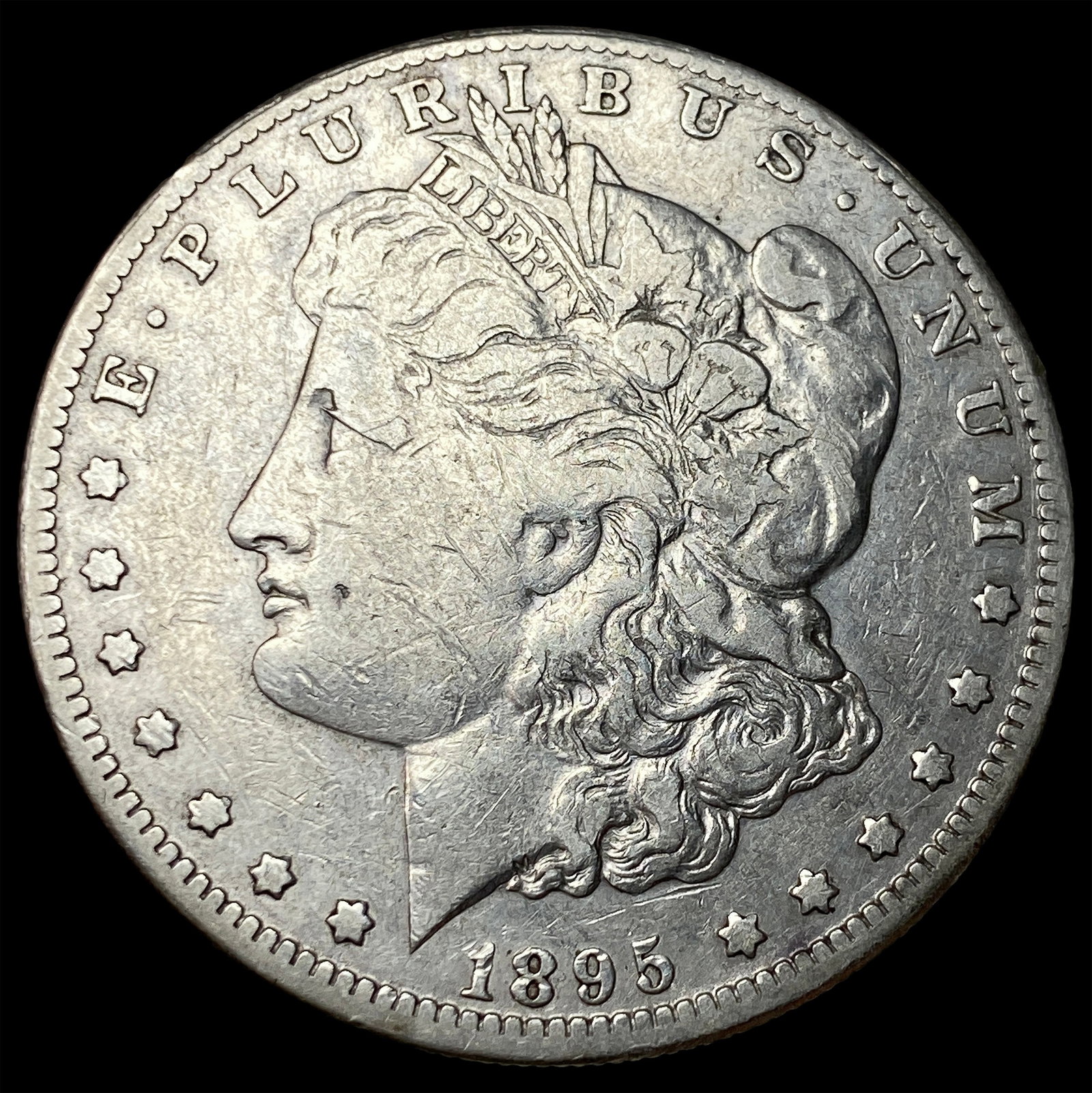 1895-O Silver Morgan Dollar NEARLY UNCIRCULATED: 1895-O Silver Morgan Dollar NEARLY UNCIRCULATED