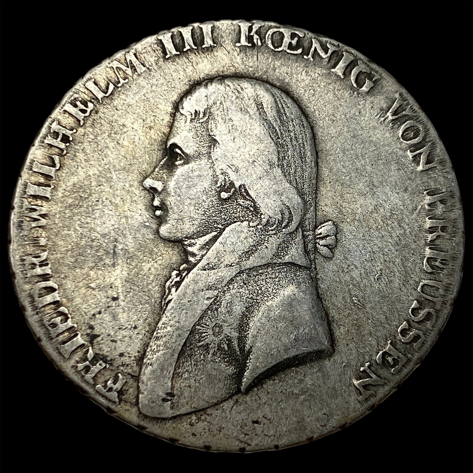 1801 Prussia Silver Thaler NEARLY UNCIRCULATED (1 of 2)