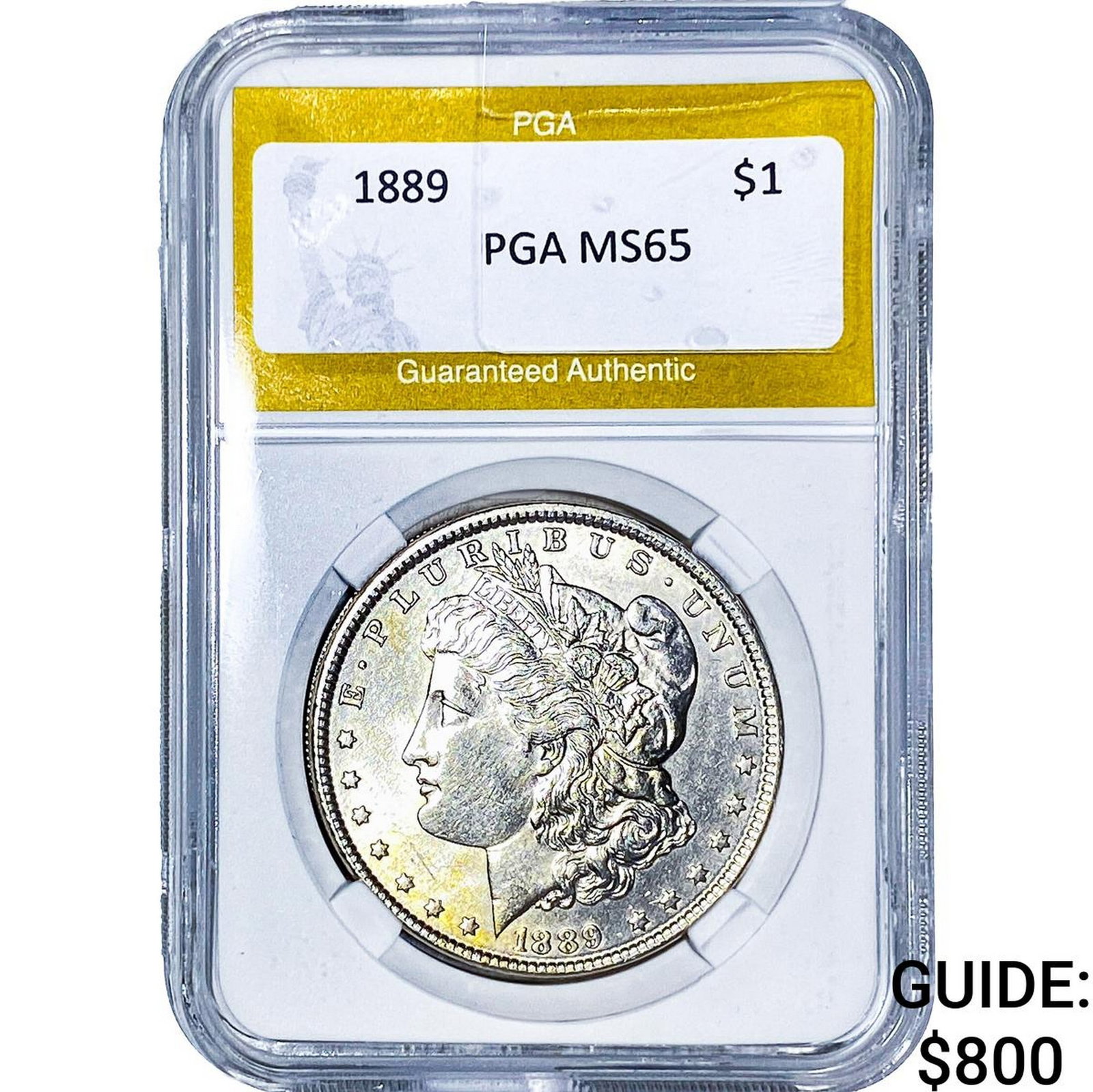 1889 Morgan Silver Dollar PGA MS65 (1 of 2)