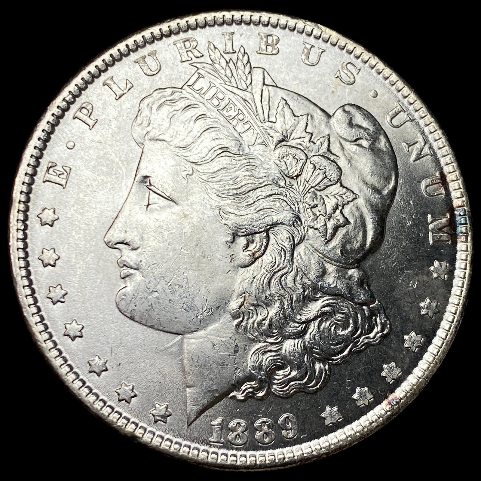 1889 Morgan Silver Dollar CHOICE BU: 1889 Morgan Silver Dollar CHOICE BU