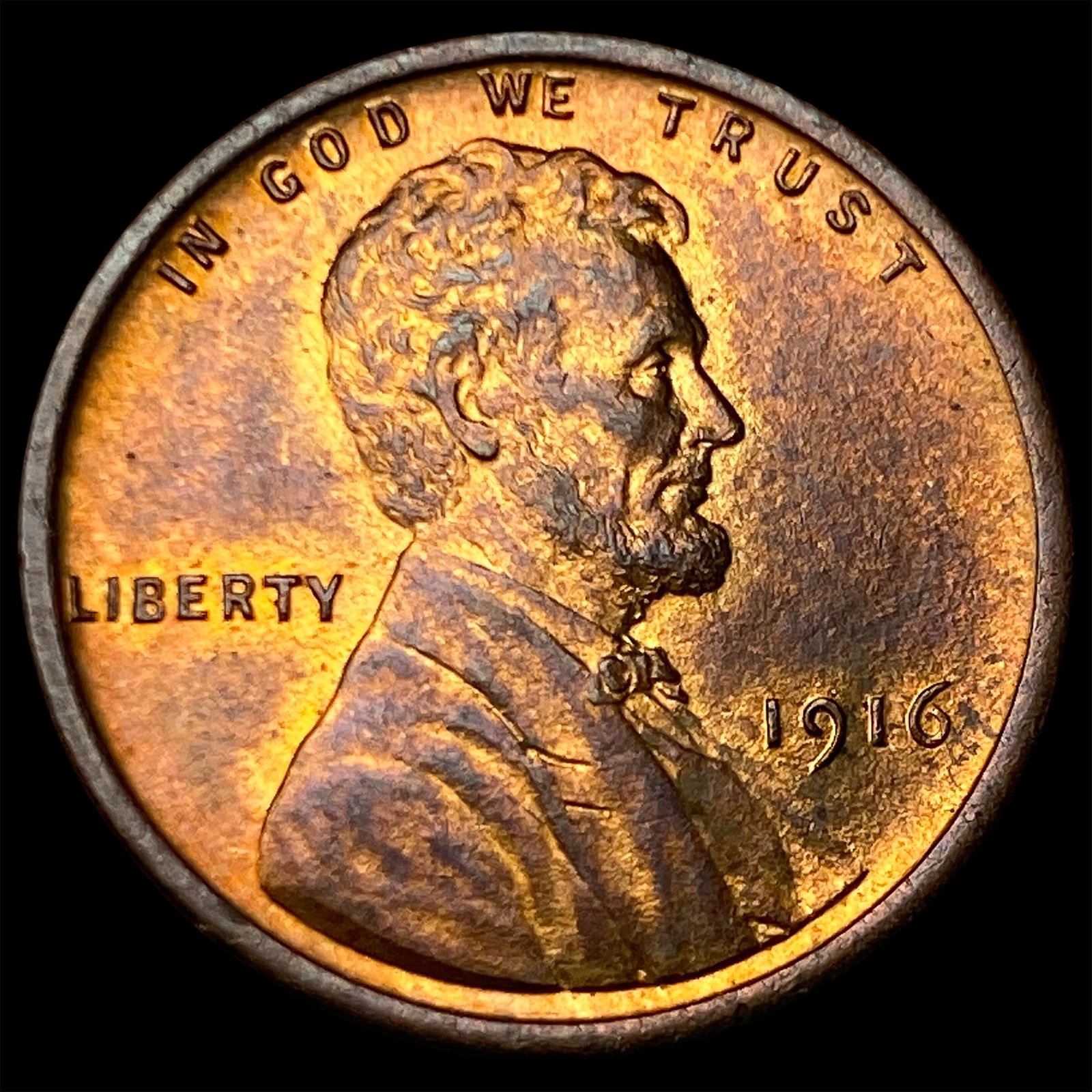 1916 Lincoln Wheat Cent CHOICE BU (1 of 2)
