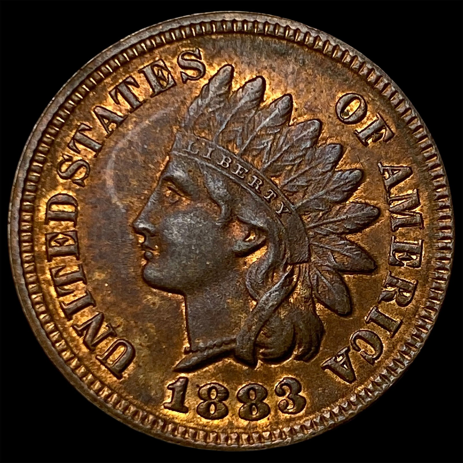 1883 Indian Head Cent UNCIRCULATED (1 of 2)
