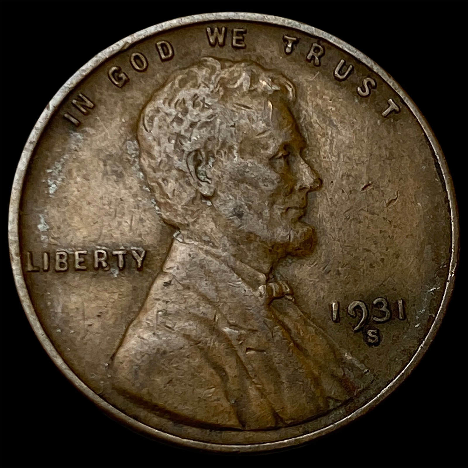 1931-S Lincoln Wheat Cent CLOSELY UNCIRCULATED (1 of 2)
