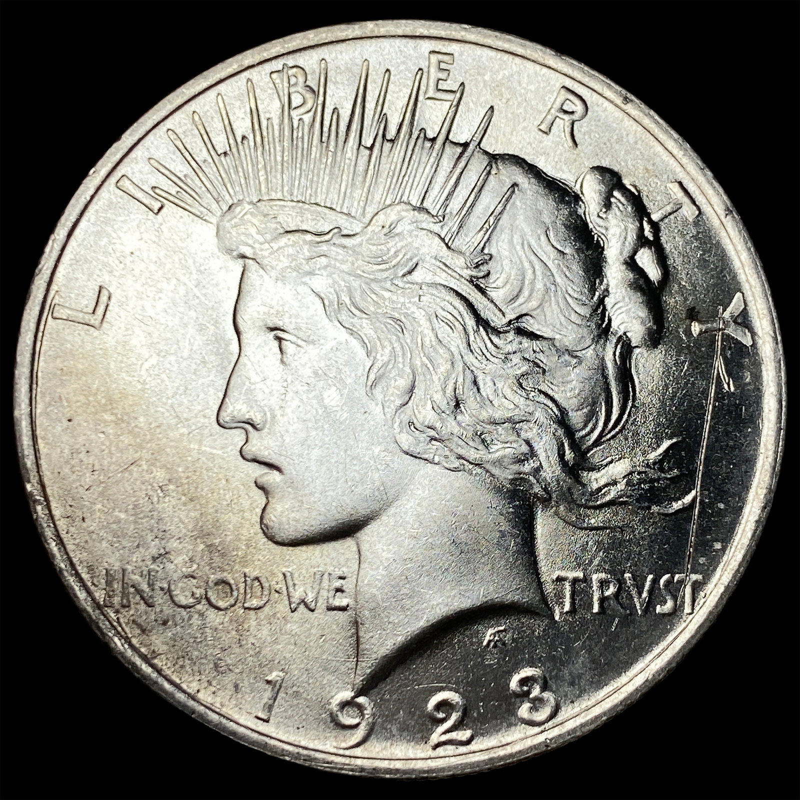 1923 Peace Silver Dollar UNCIRCULATED (1 of 2)