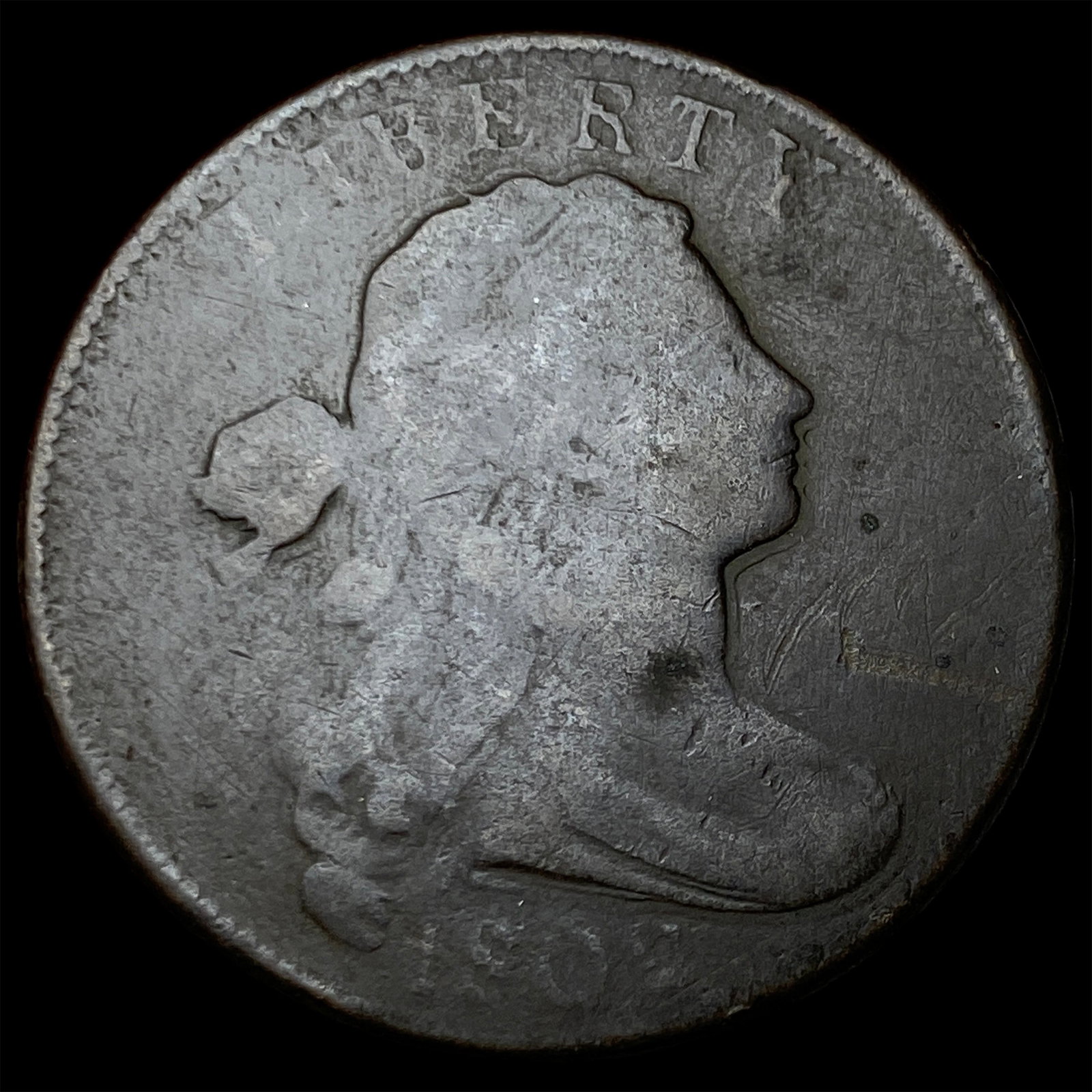 1800-1807 Draped Bust Large Cent NICELY CIRCULATED (1 of 2)