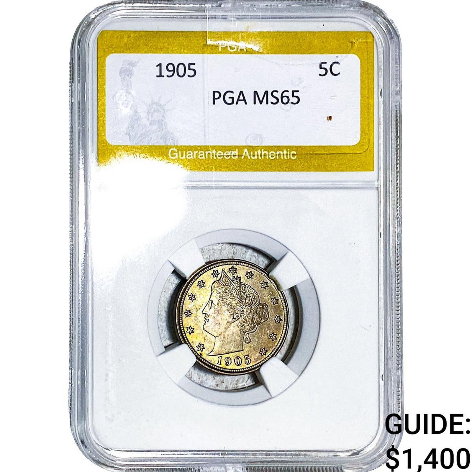 1905 Liberty Victory Nickel PGA MS65 (1 of 2)
