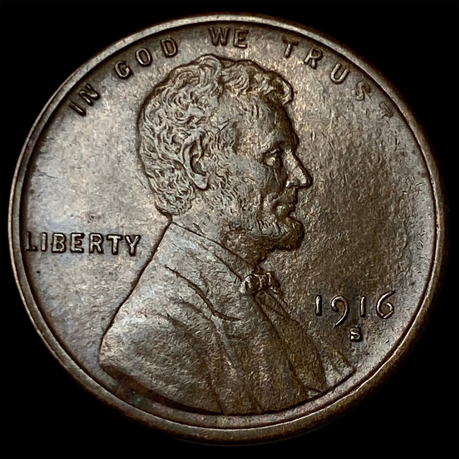 1916-S Lincoln Wheat Cent UNCIRCULATED (1 of 2)