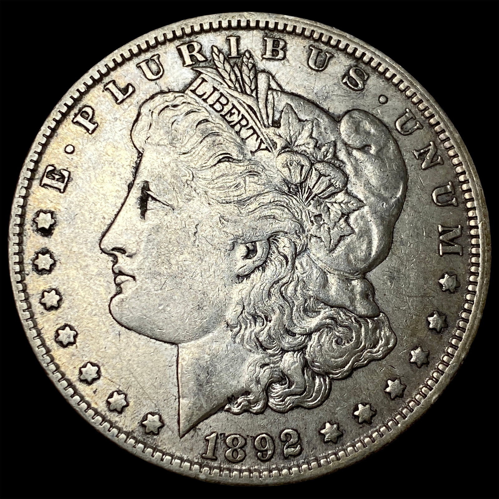 1892-O Silver Morgan Dollar NEARLY UNCIRCULATED: 1892-O Silver Morgan Dollar NEARLY UNCIRCULATED