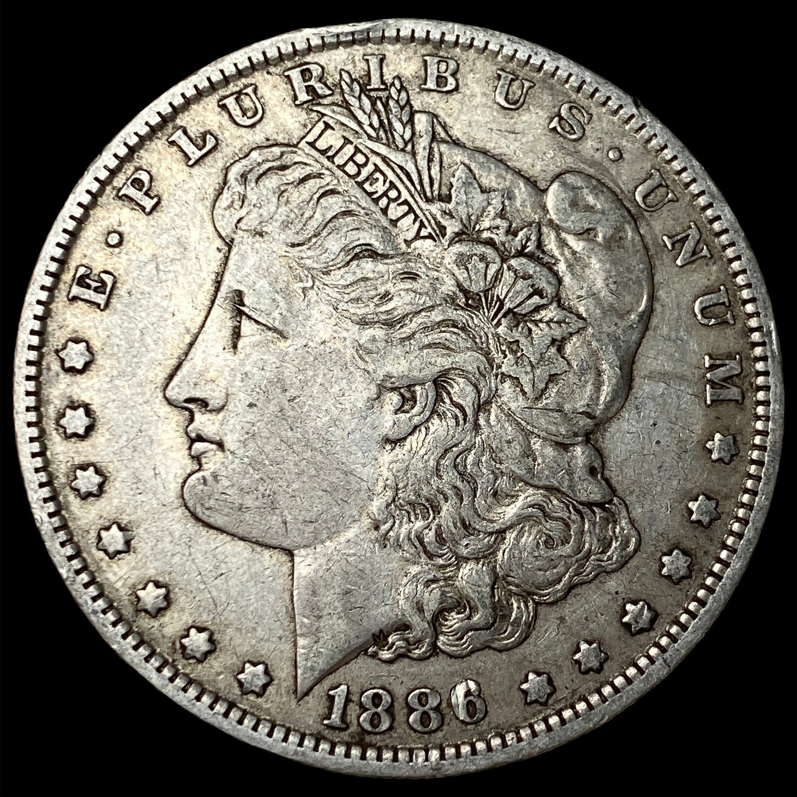 1886-O Silver Morgan Dollar NEARLY UNCIRCULATED: 1886-O Silver Morgan Dollar NEARLY UNCIRCULATED
