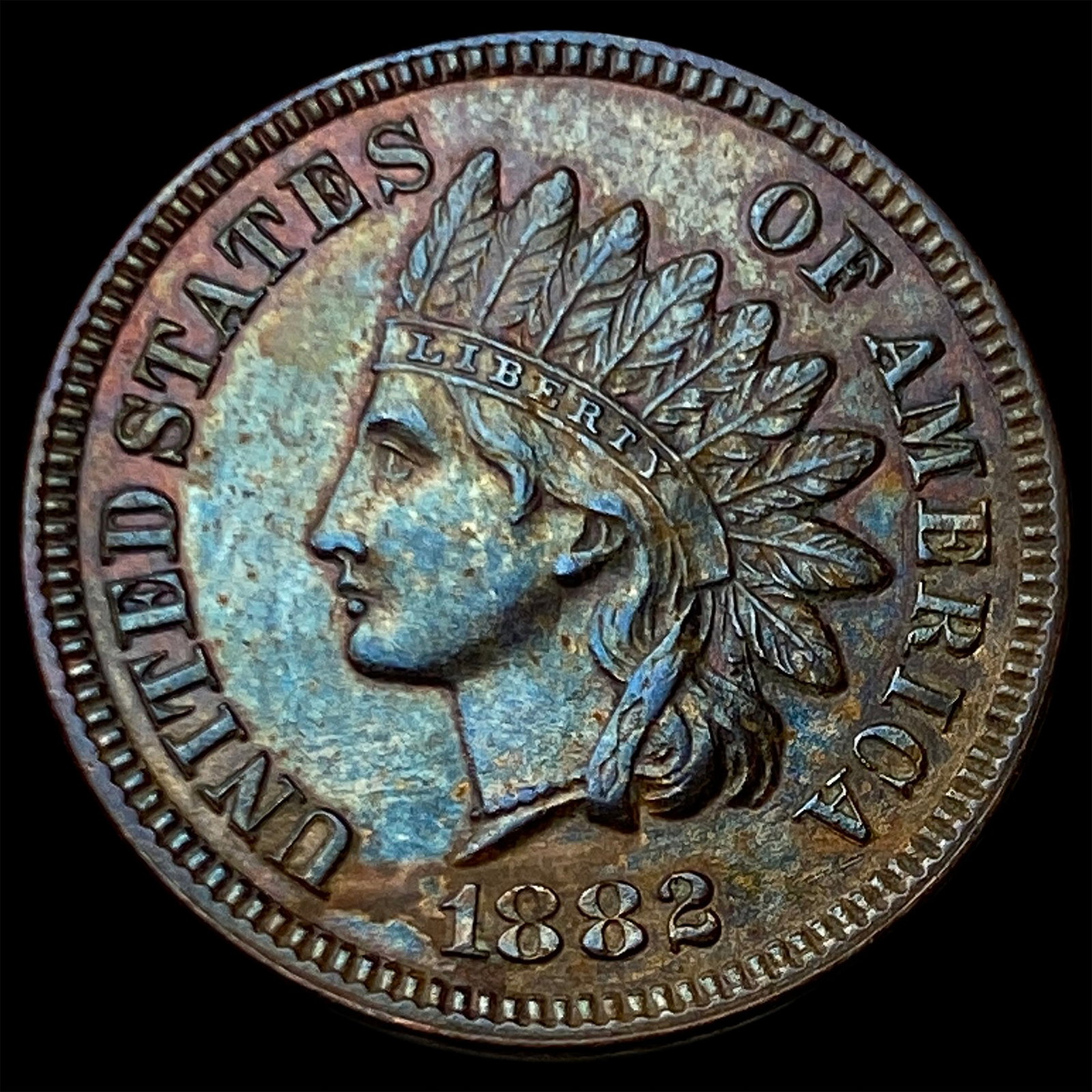 1882 Indian Head Cent UNCIRCULATED (1 of 2)