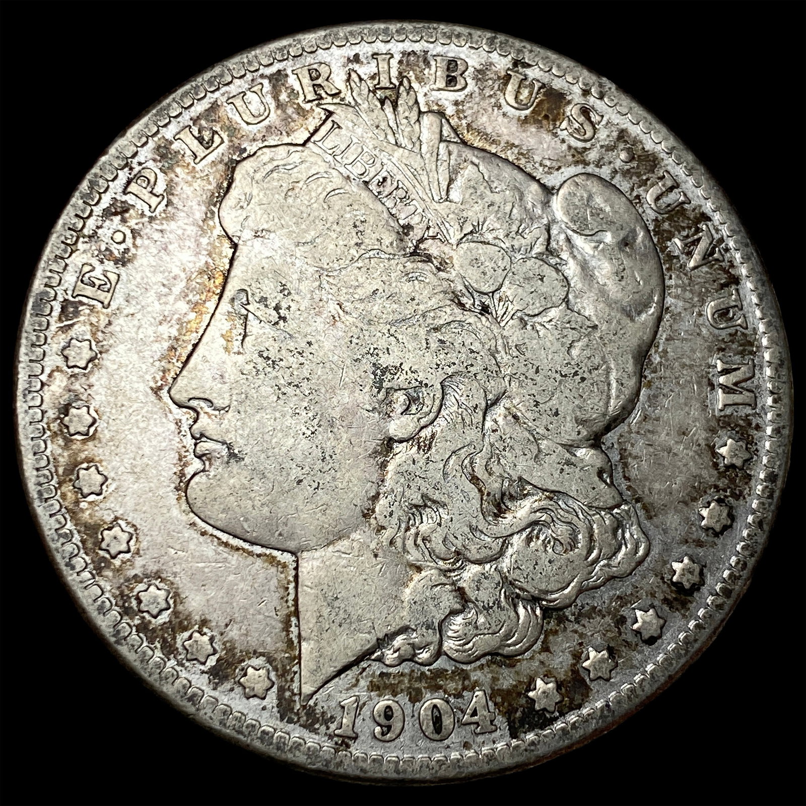 1904-S Silver Morgan Dollar NICELY CIRCULATED: 1904-S Silver Morgan Dollar NICELY CIRCULATED