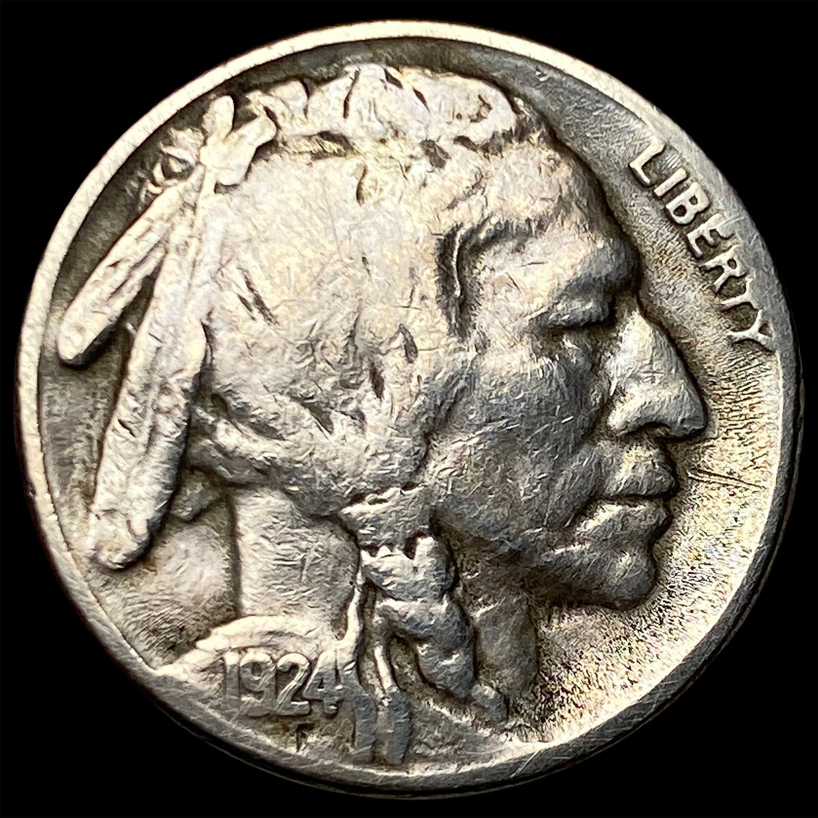 1924-S Buffalo Nickel LIGHTLY CIRCULATED (1 of 2)