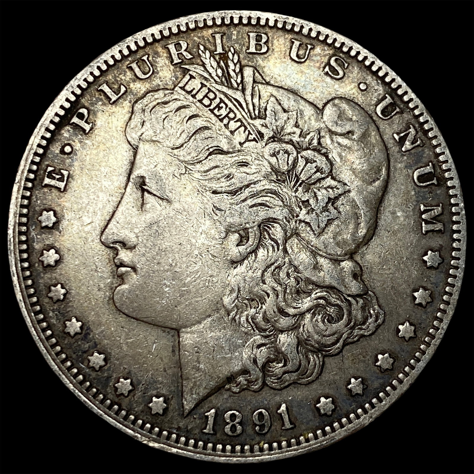 1891-O Silver Morgan Dollar NEARLY UNCIRCULATED: 1891-O Silver Morgan Dollar NEARLY UNCIRCULATED